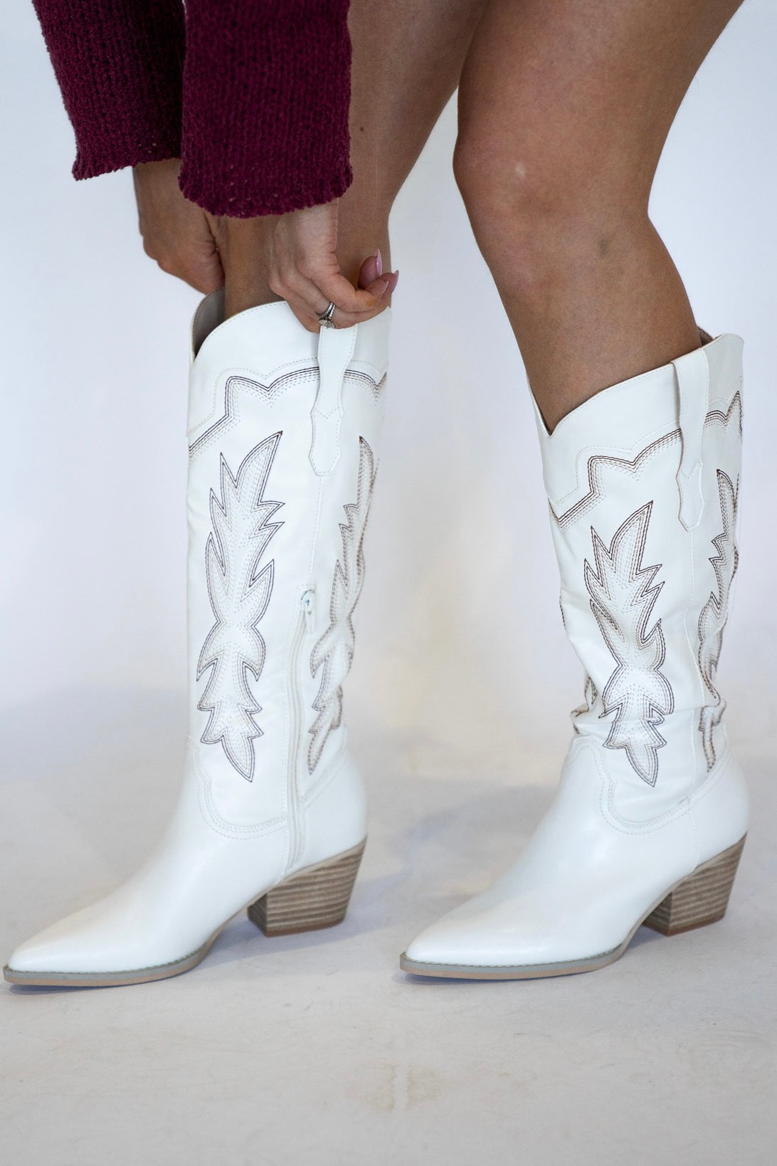 Ainsley Western Boots (Multiple Colors)