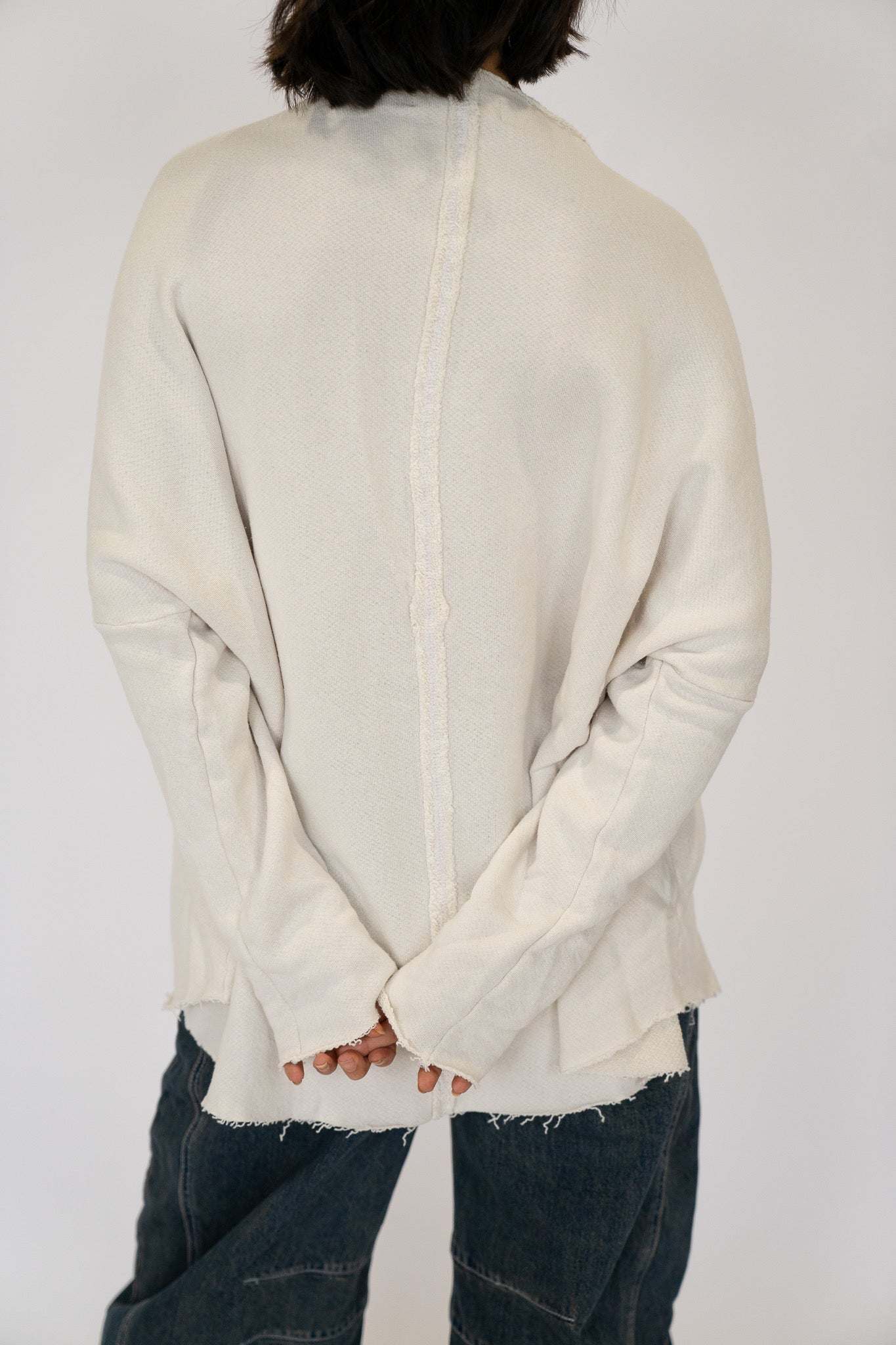 Henley Raw Edge Longsleeve