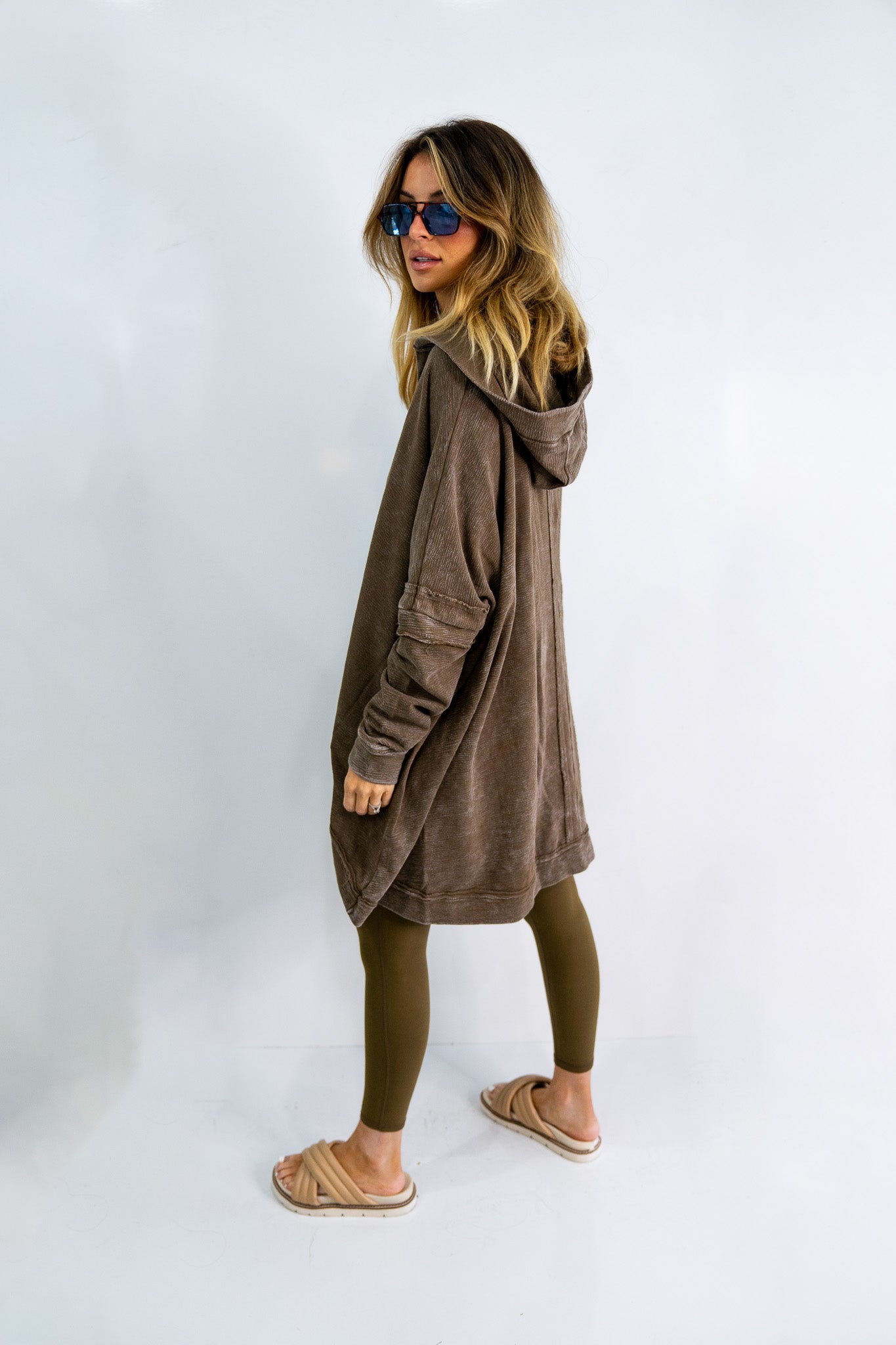 Her Cozy Poncho (Multiple Colors)