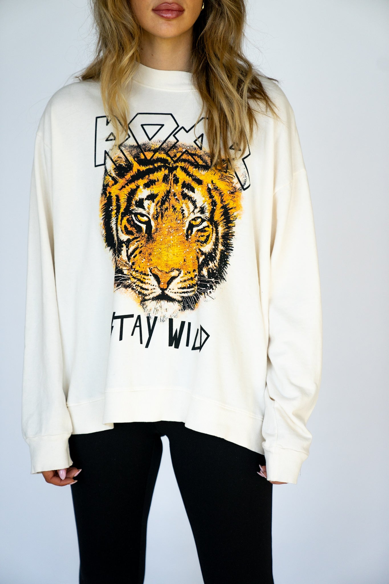 Stay Wild Oversized Sweatshirt