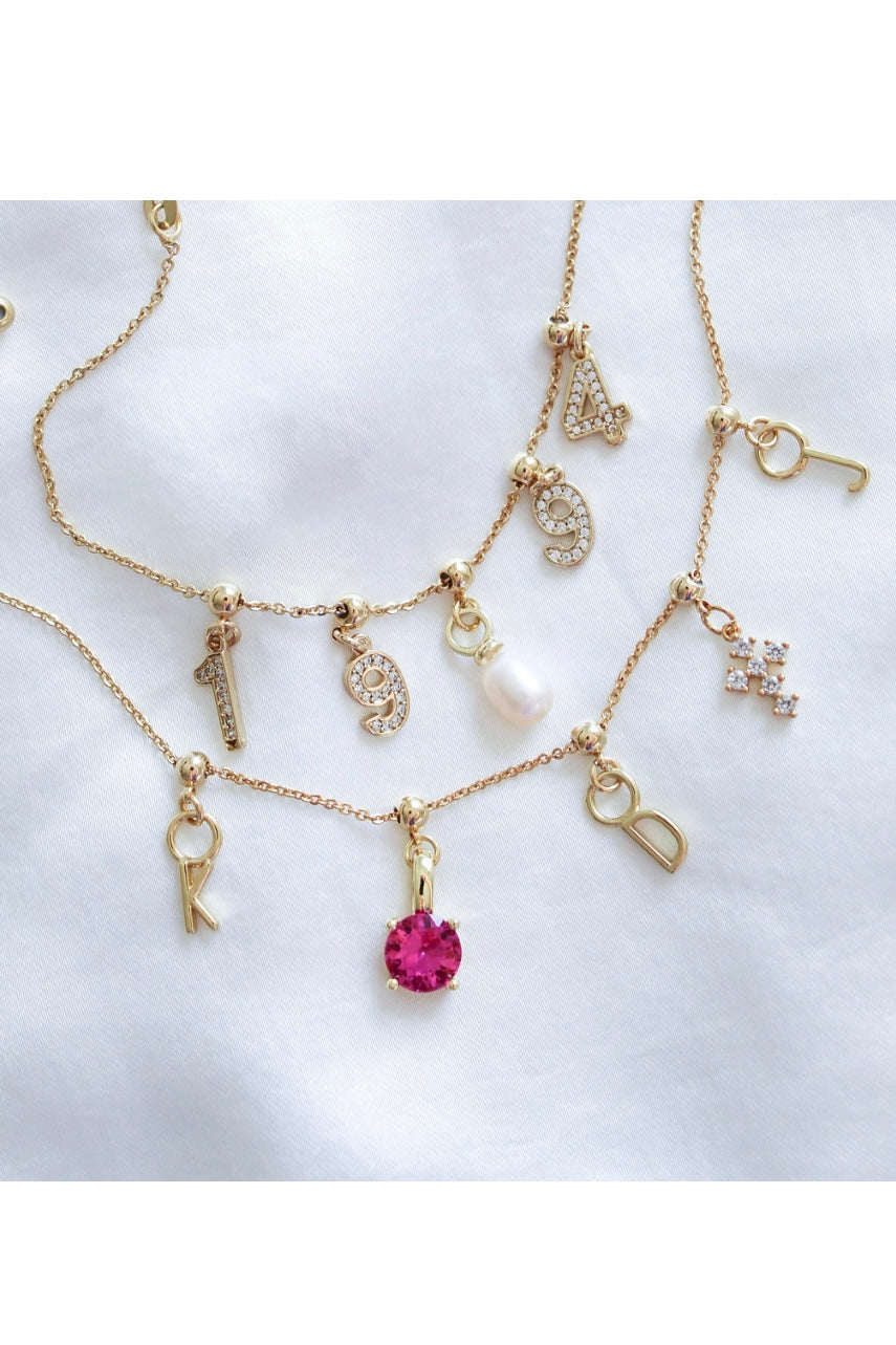 Birthstone Drop Charm