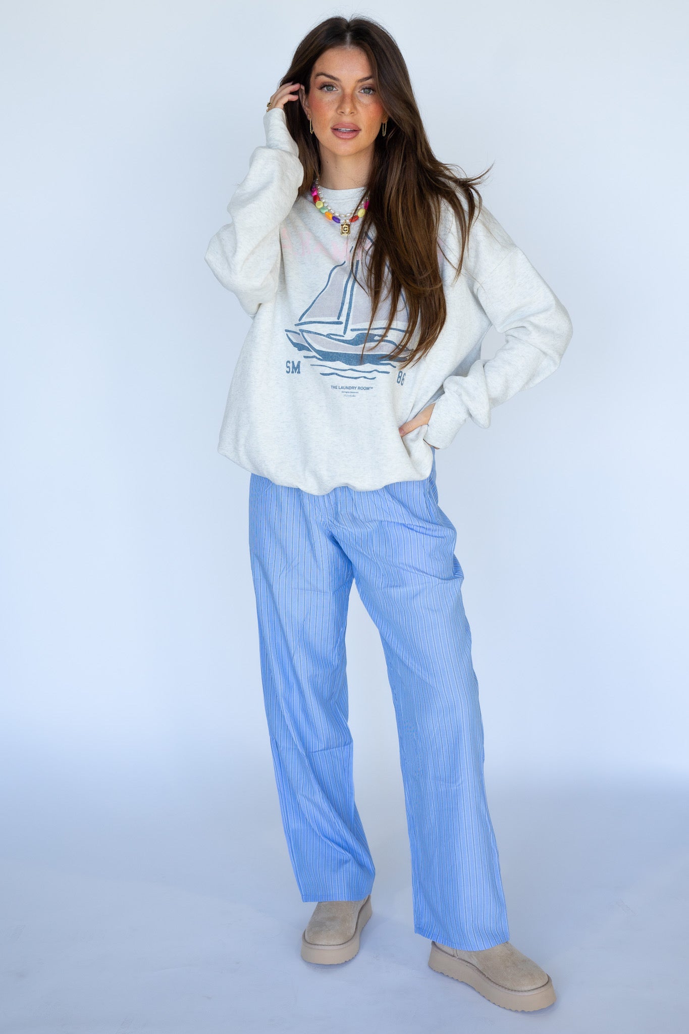 Hamptons Boat Crewneck