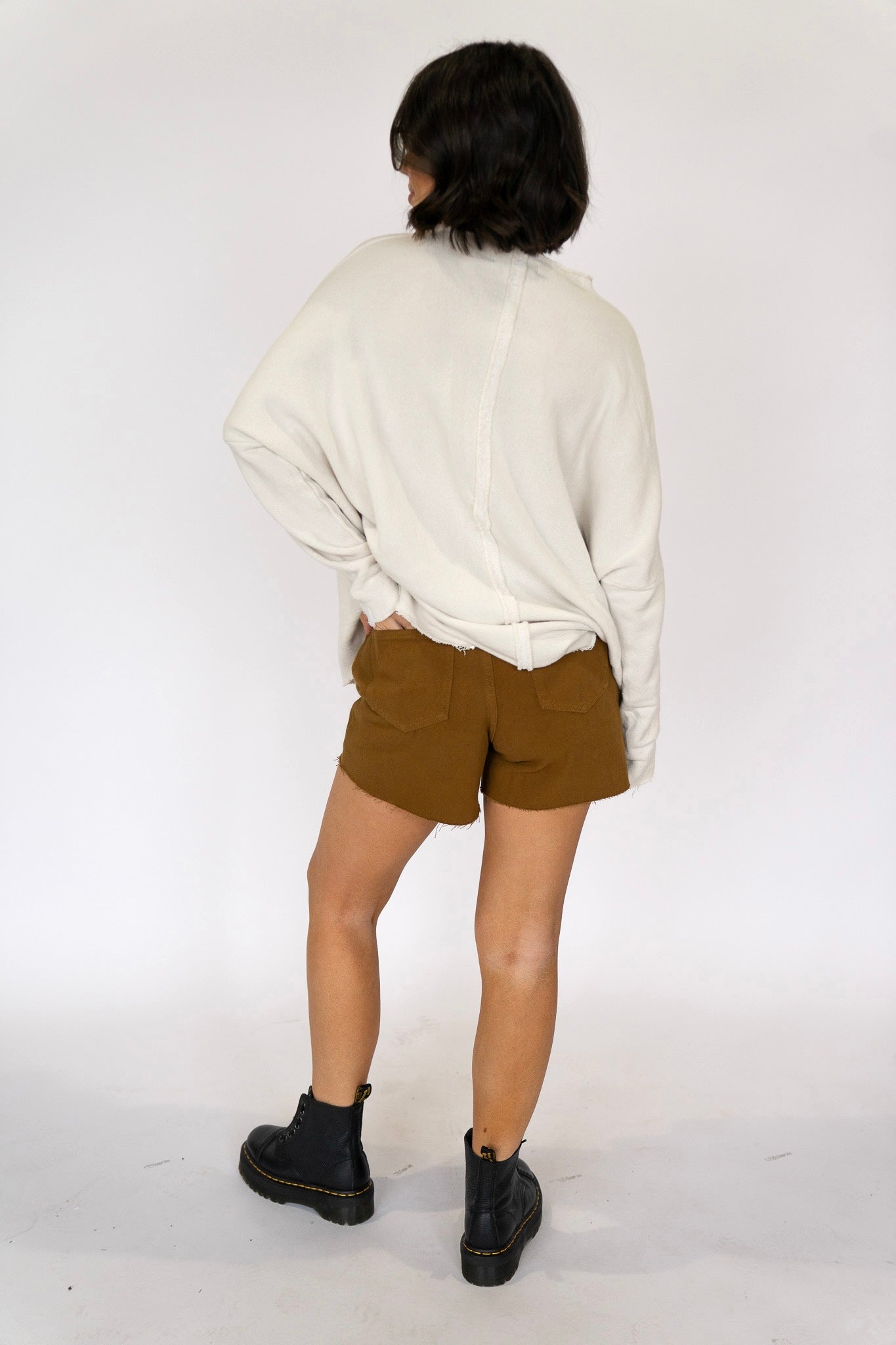 Toffee Denim Shorts