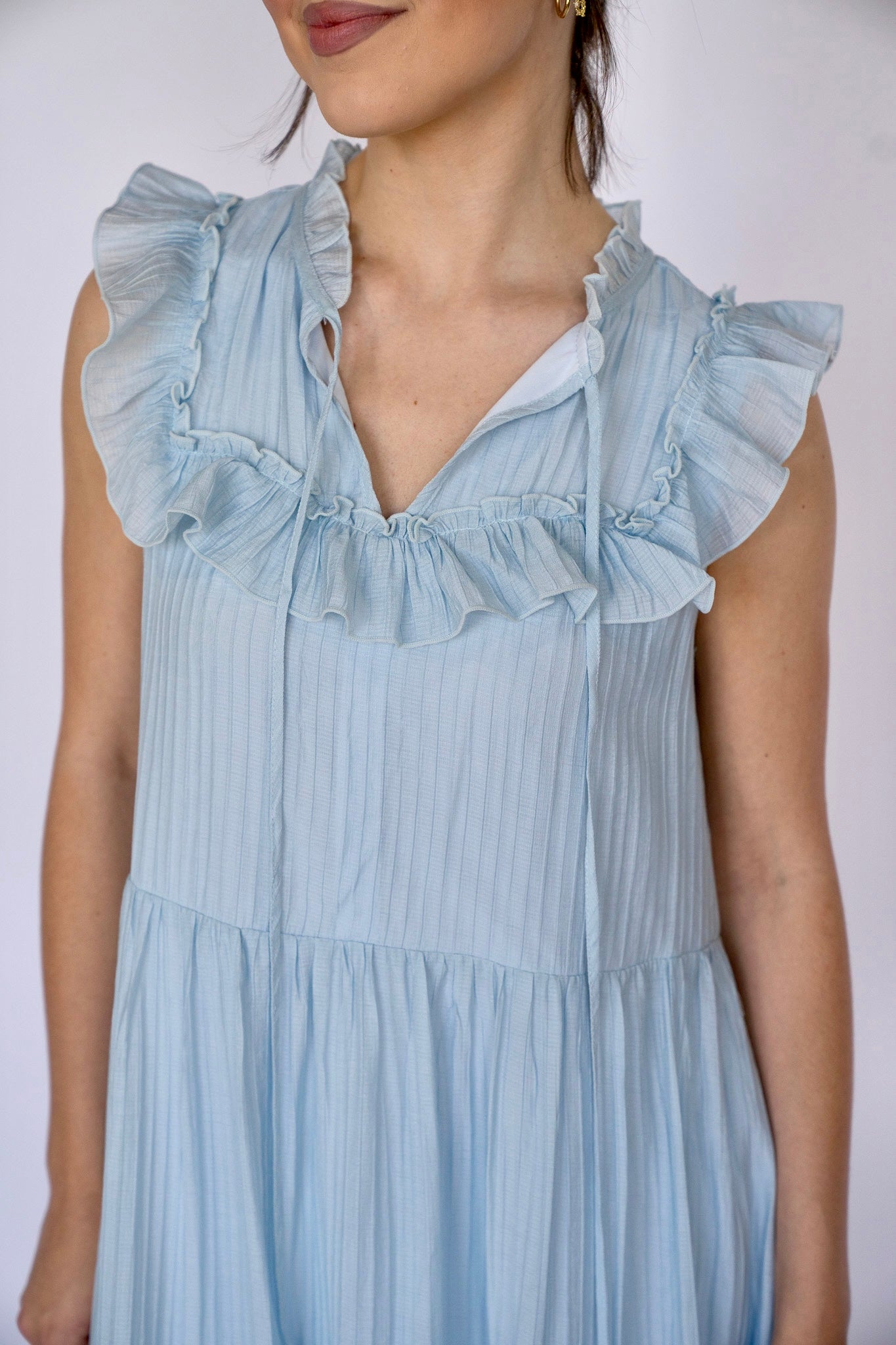 Spring Ruffle Maxi (Multiple Colors)