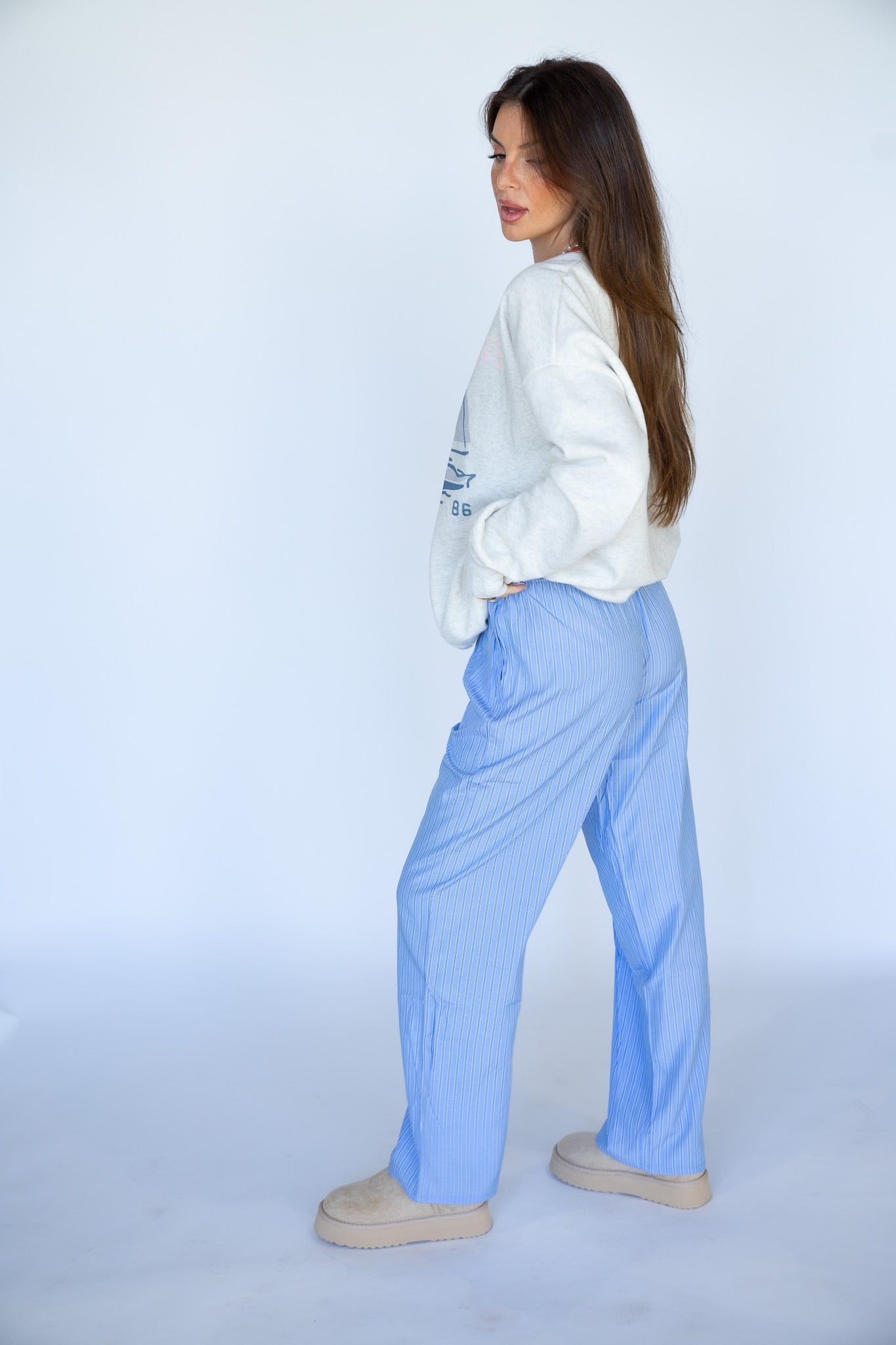 Striped Boxer Pants (Multiple Colors)