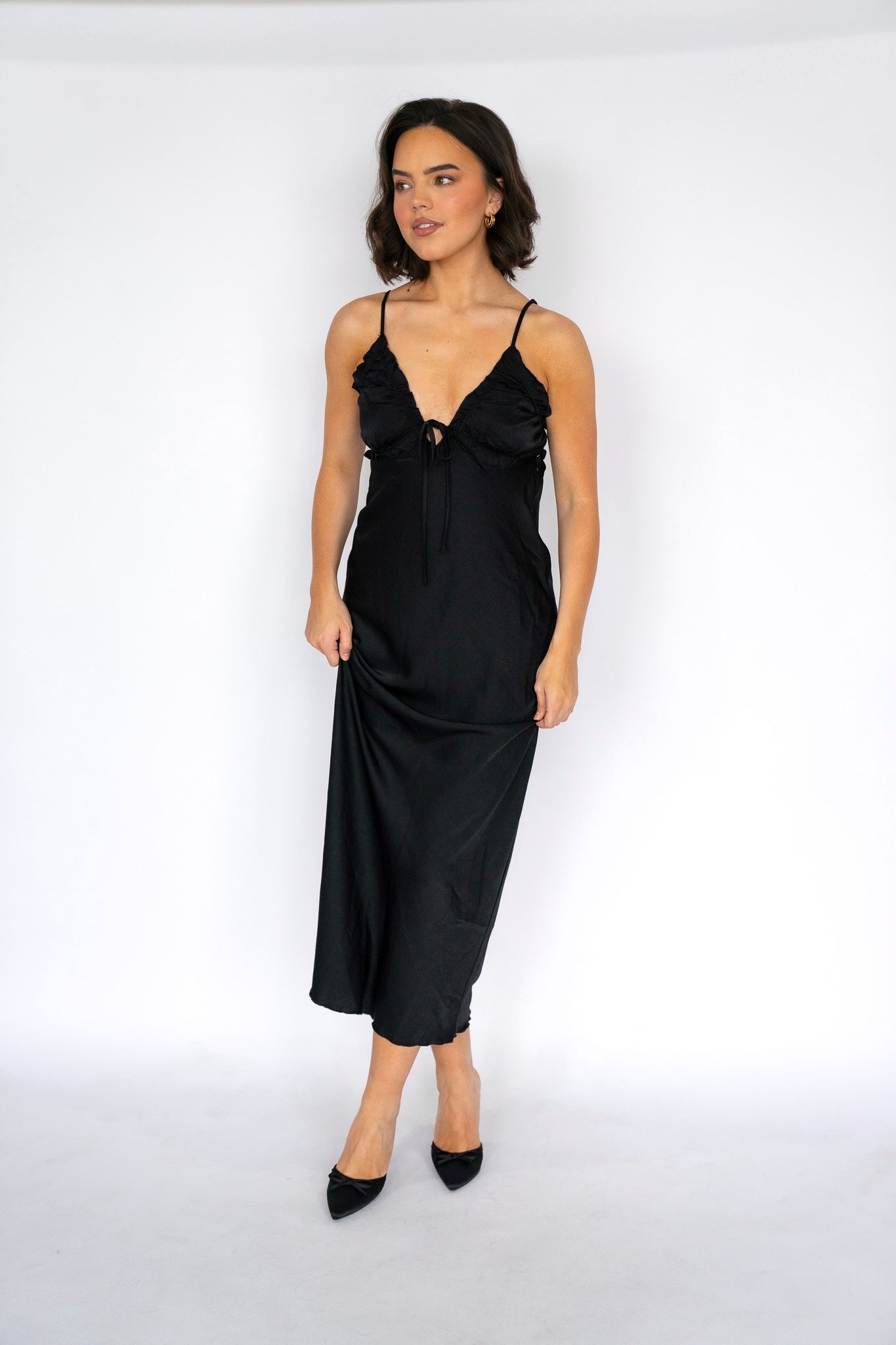 Midnight Muse Slip Dress