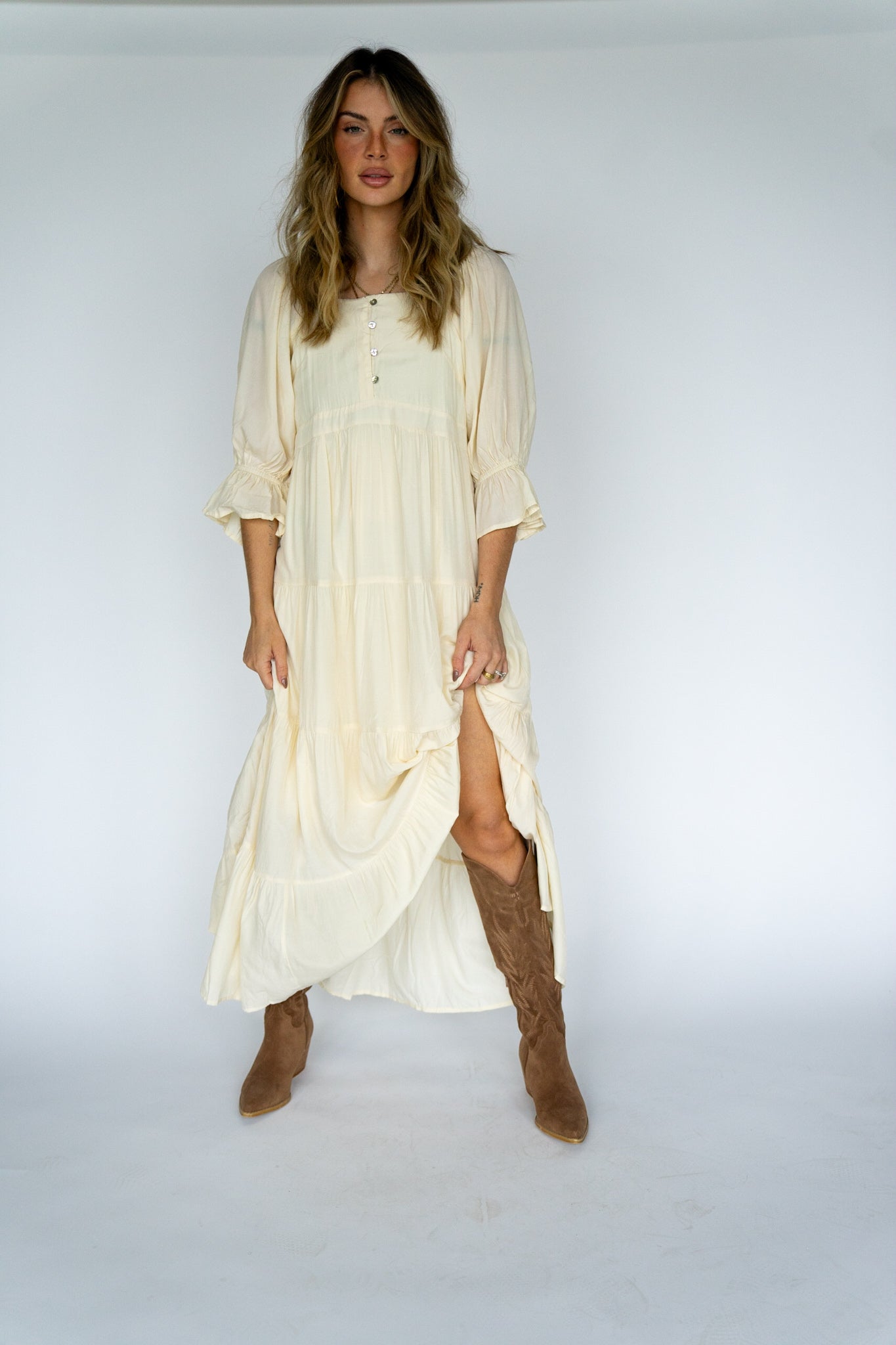 Laura Flowy Dress (Multiple Colors)