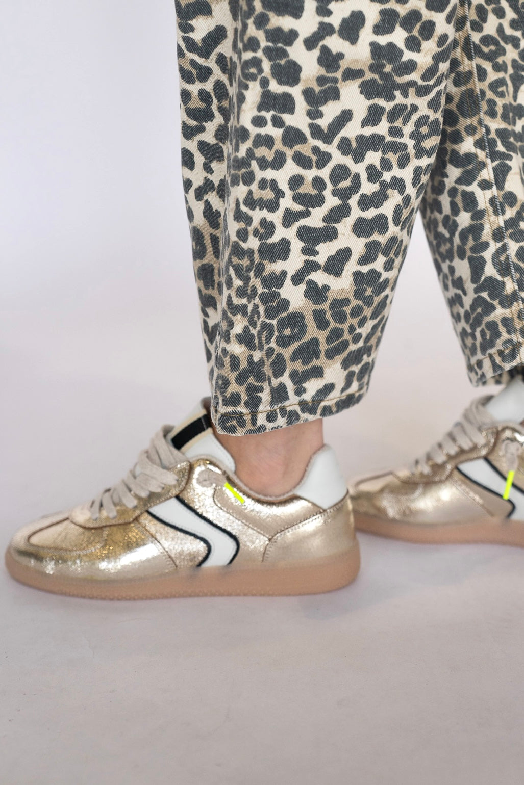 Golden Sneakers