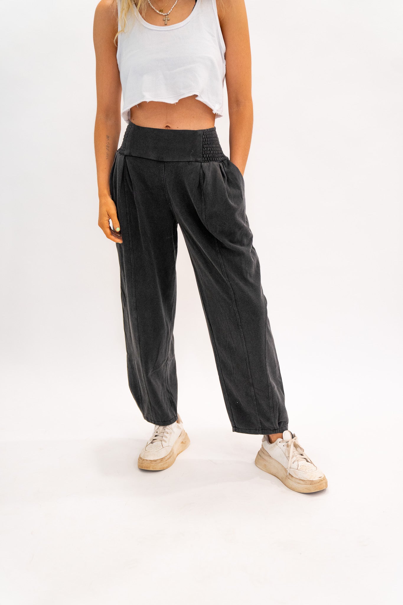 Charcoal Flow Pants