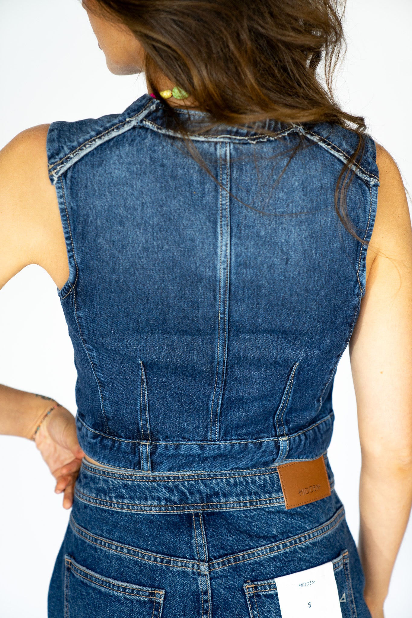 Kayla Denim Vest