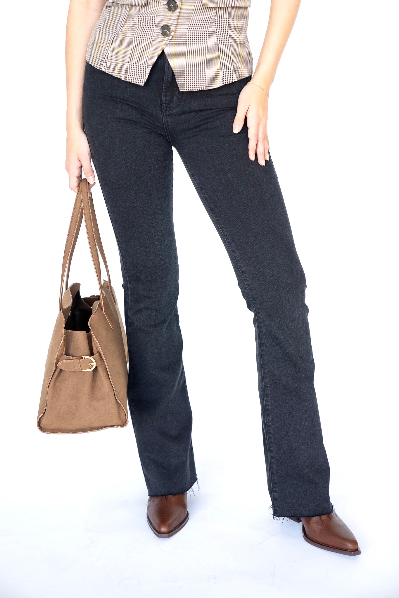Black Bootcut Denim