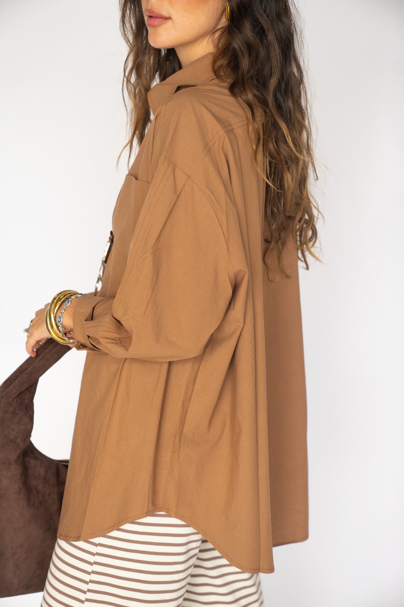 The Brown Button Down