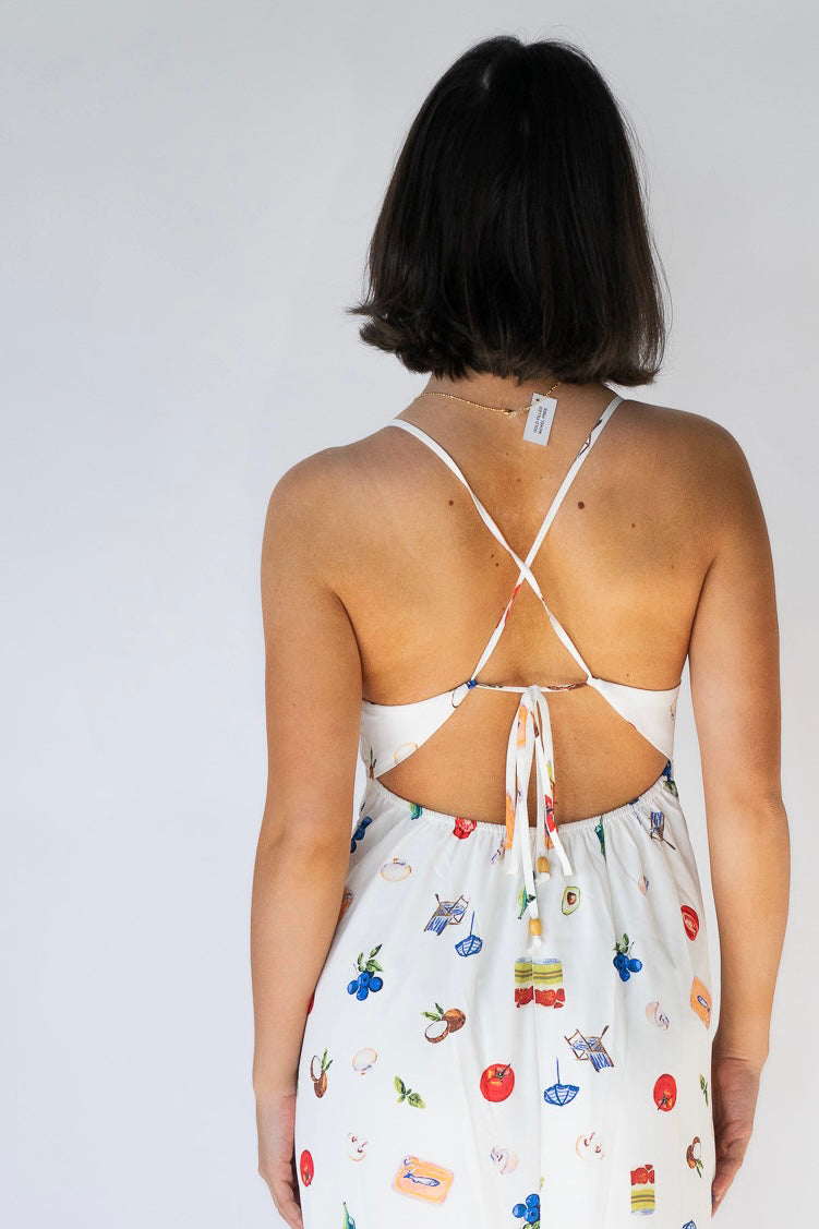 Summer Picnic Midi Dress