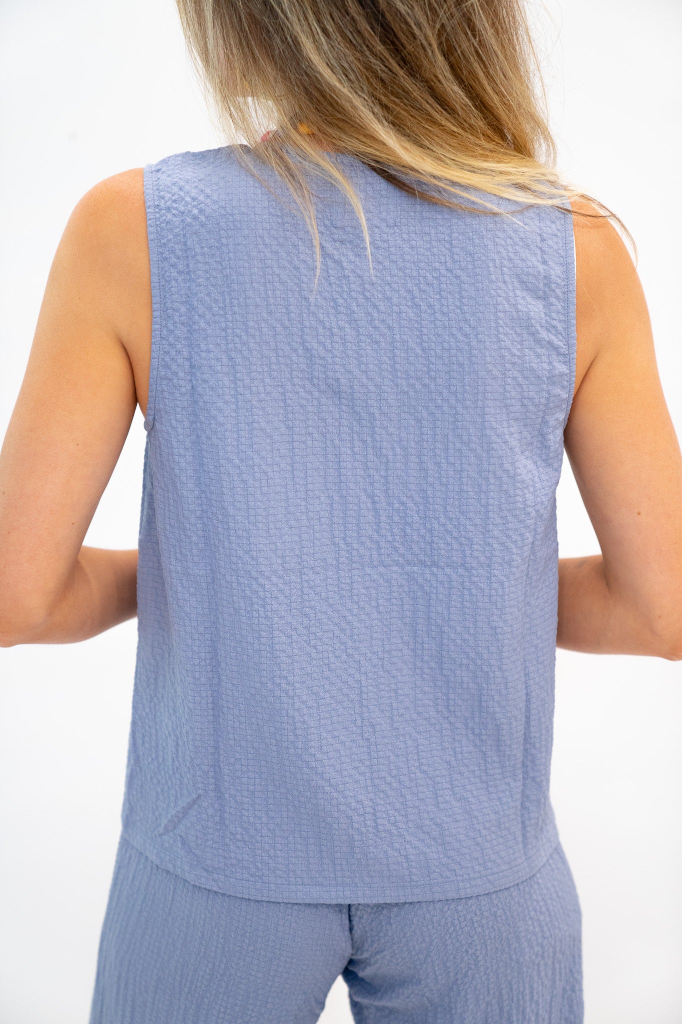 Dusty Blue Vest