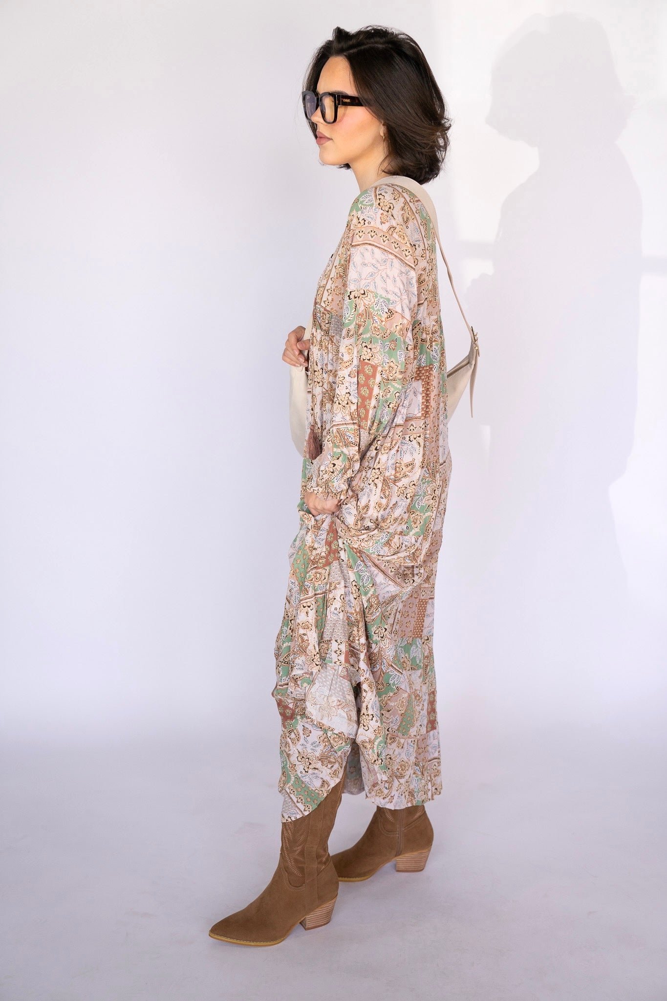 Desert Bloom Boho Maxi