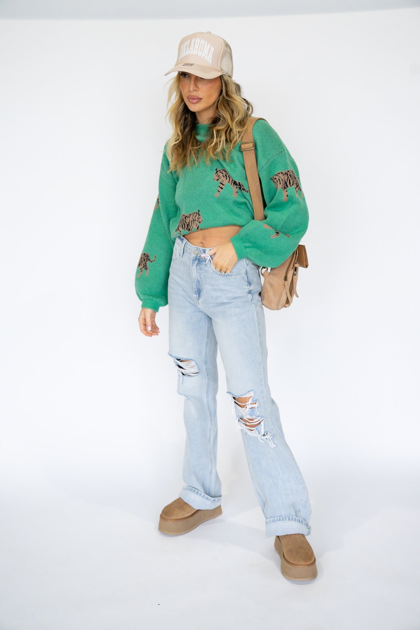 Tiger Pattern Sweater (Multiple Colors)