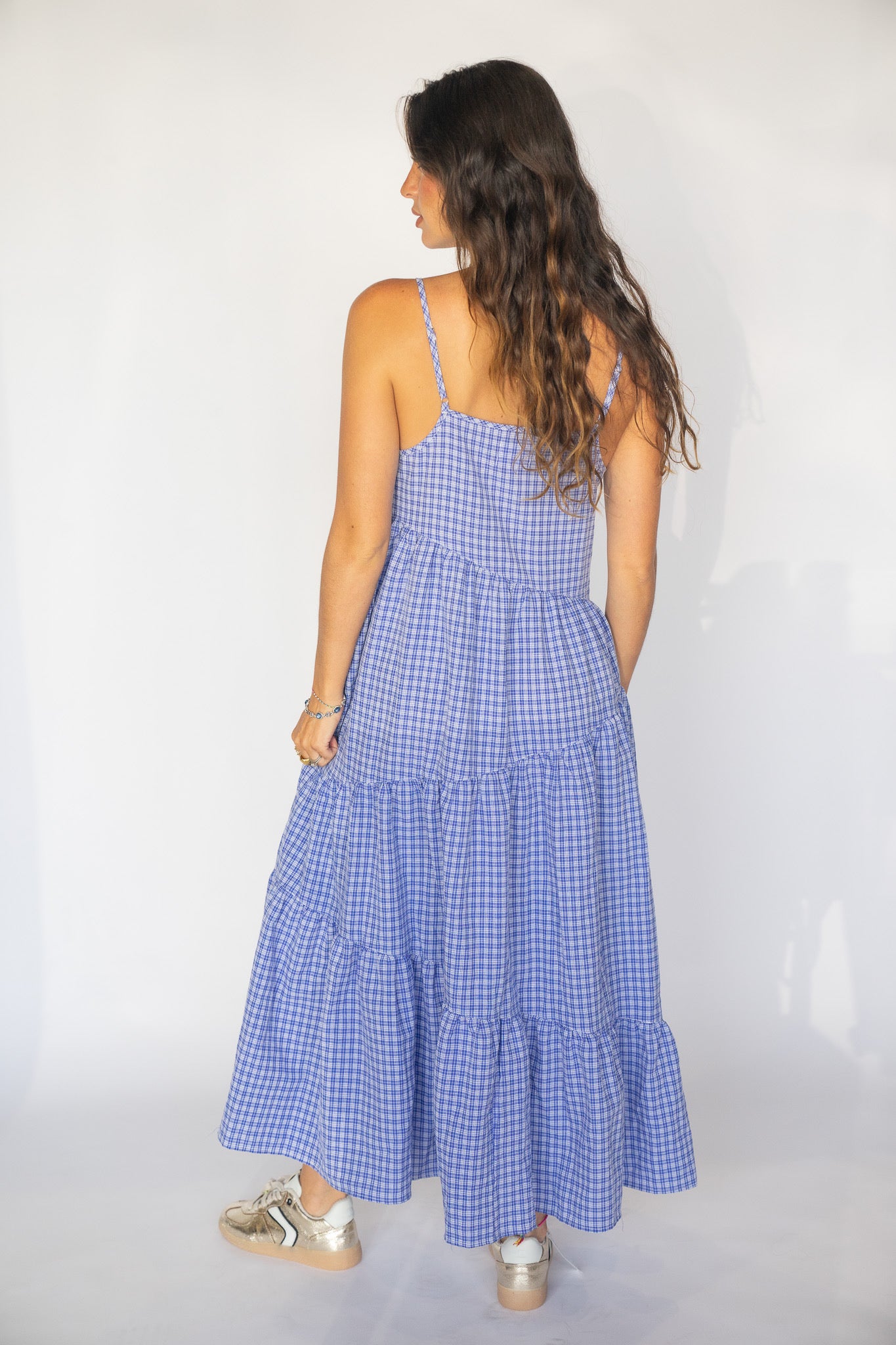 Blue Gingham Dress