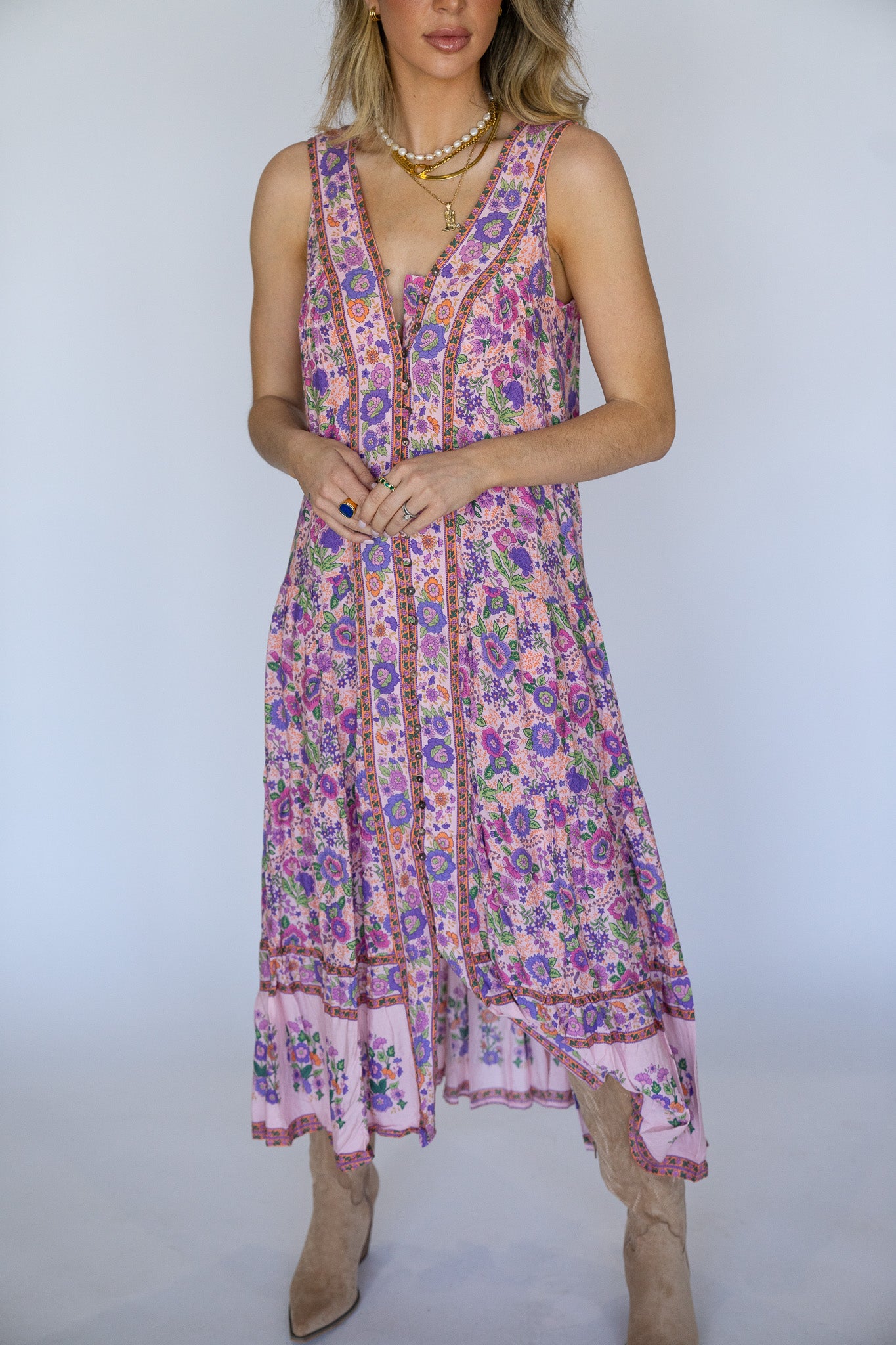 Button Down Maxi