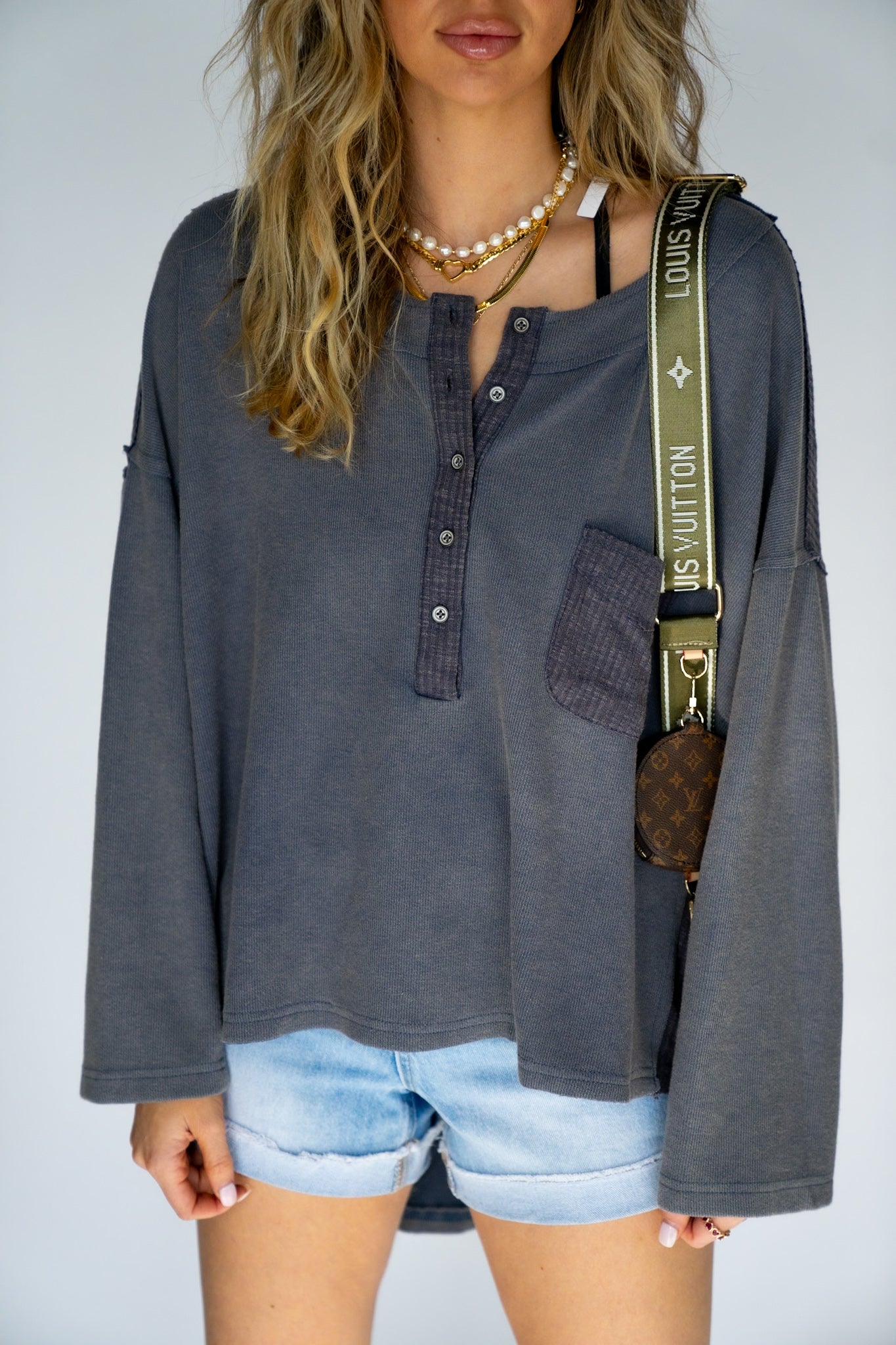 Persian Oversized Henley