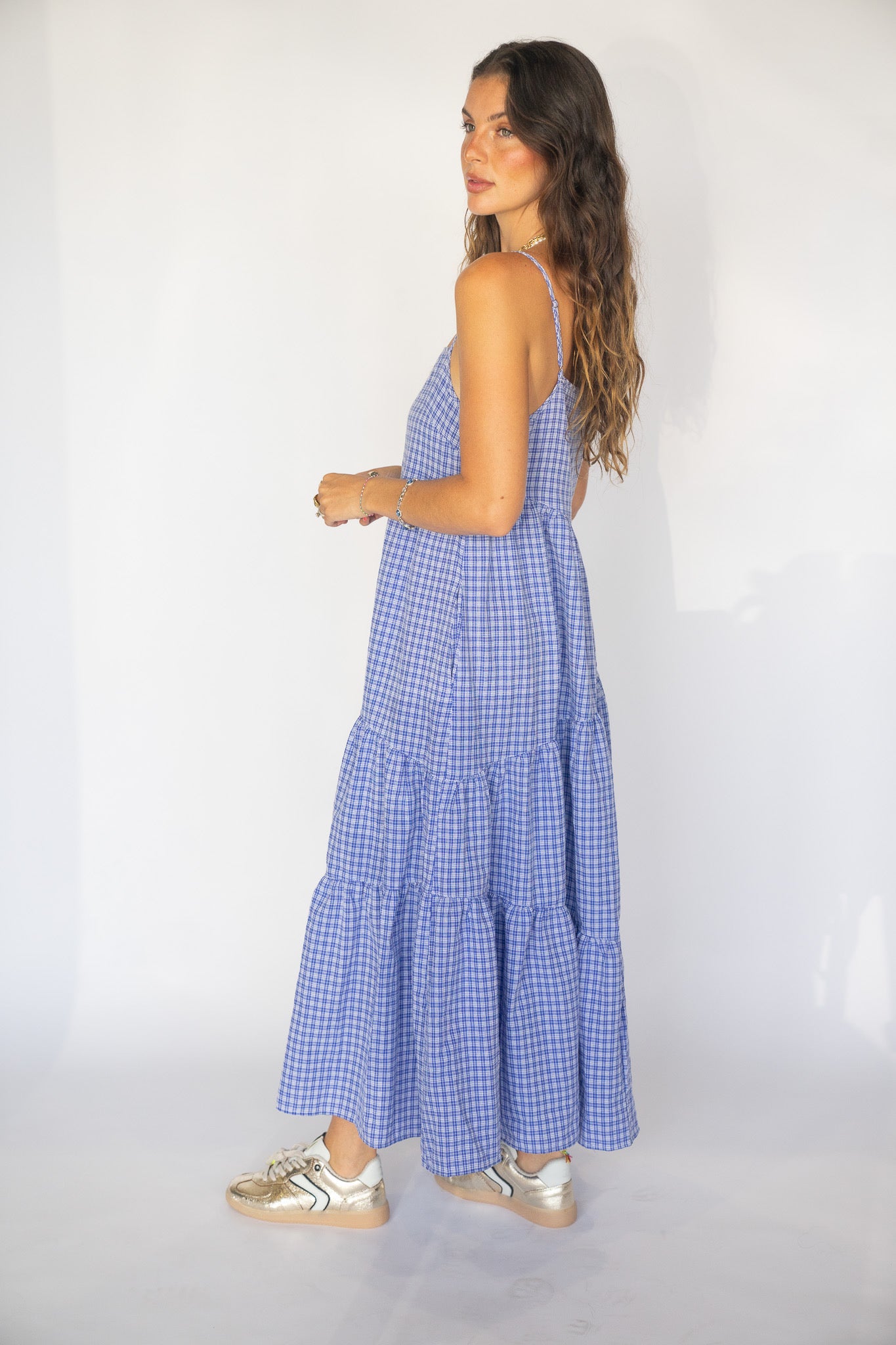 Blue Gingham Dress