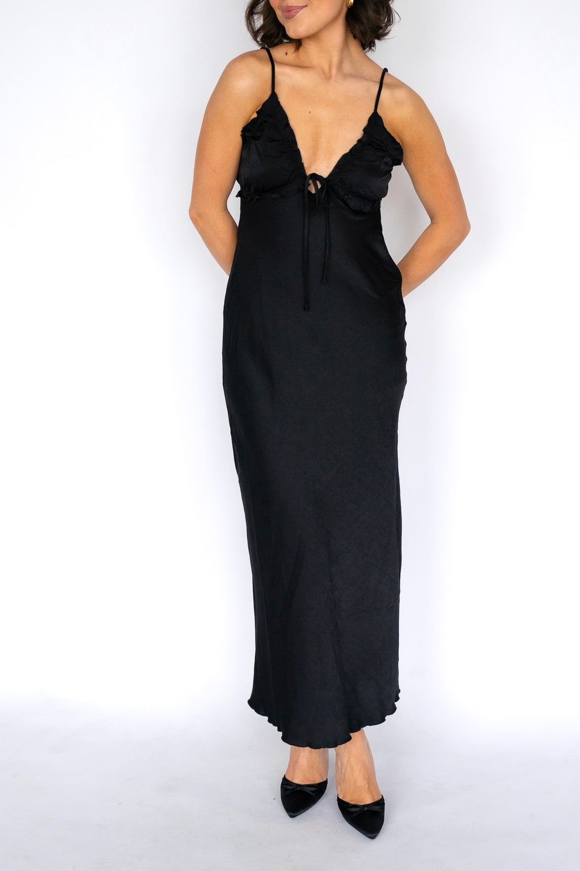 Midnight Muse Slip Dress