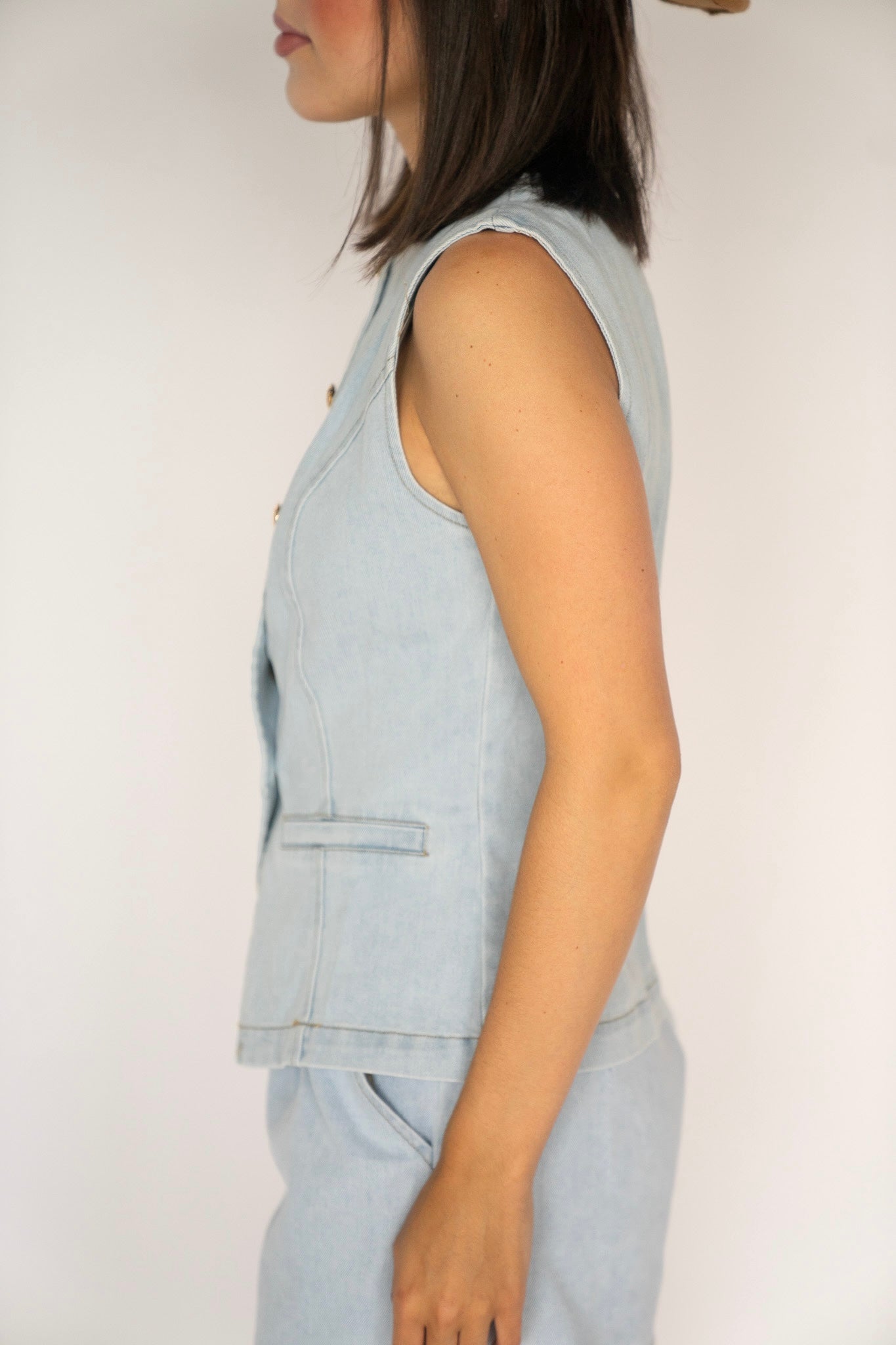 Vintage Denim Vest