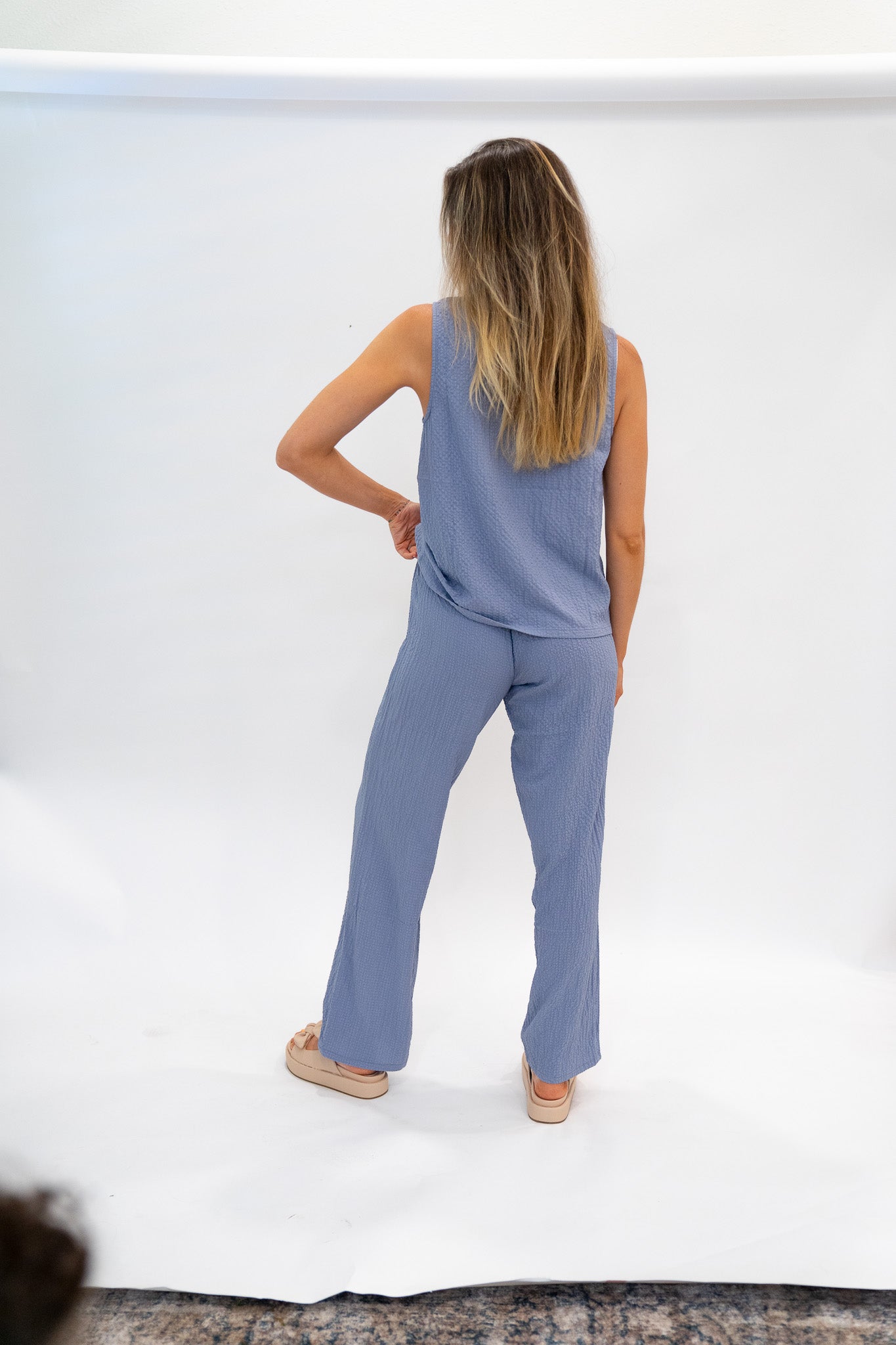 Dusty Blue Vest