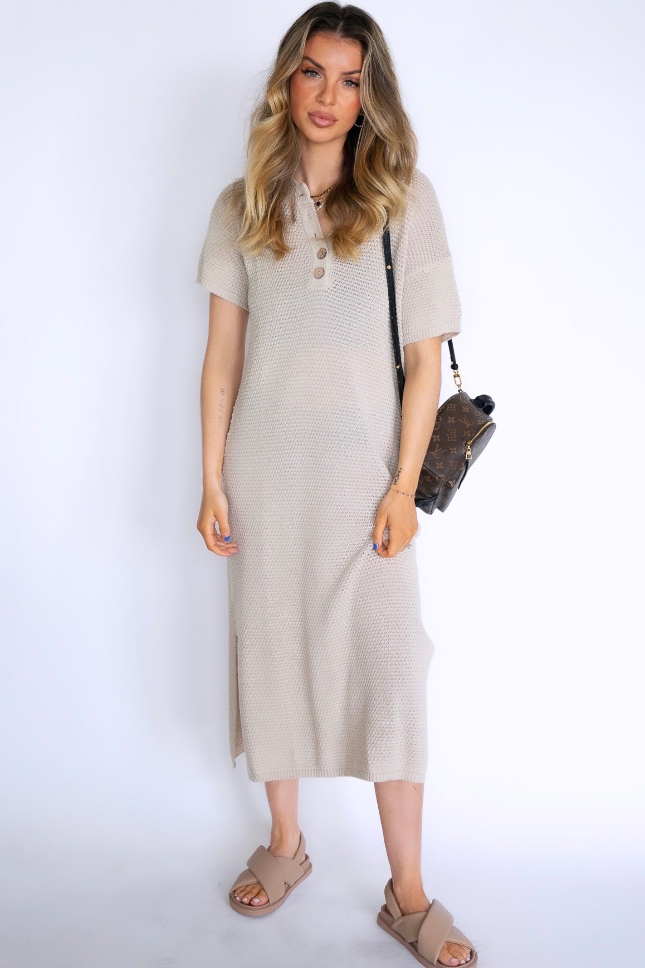 Hermosa Knit Midi Dress