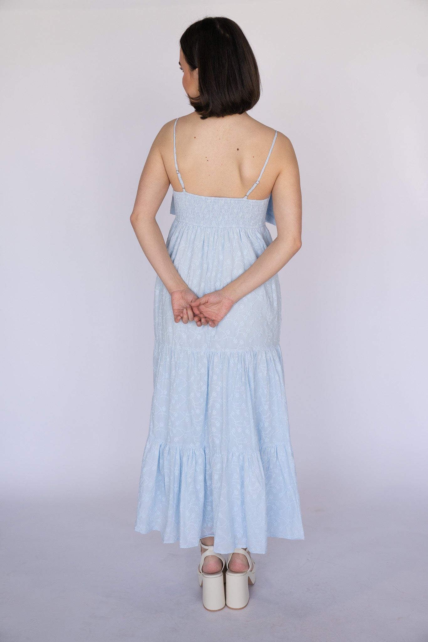 Bluebell Bow Maxi Dress