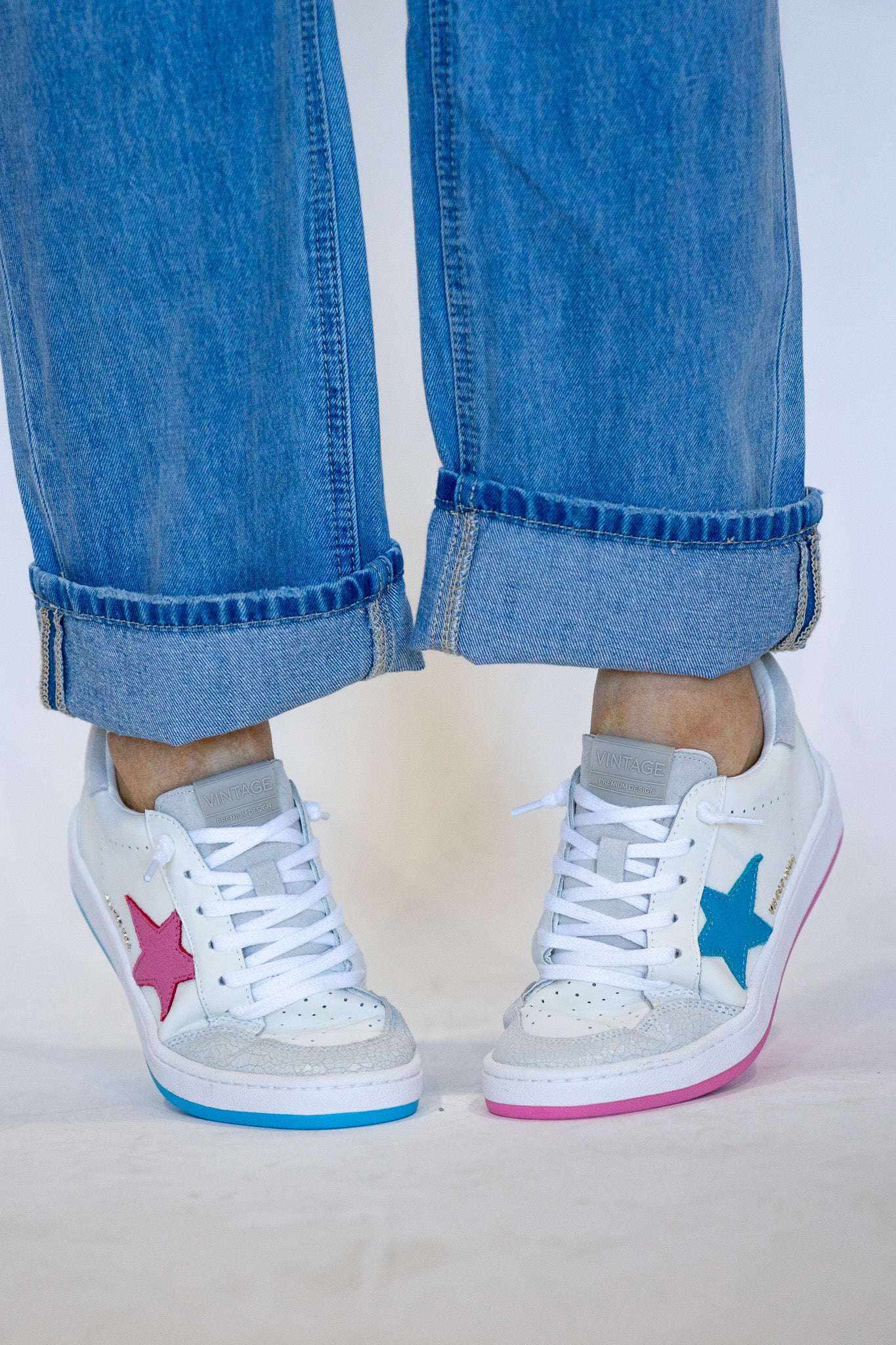The Mismatched Sneakers