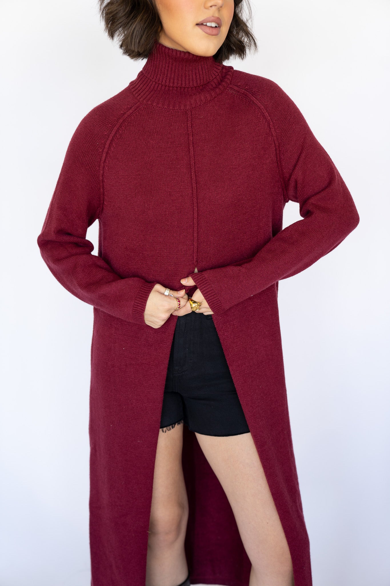 Turtleneck Tunic (Multiple Colors)