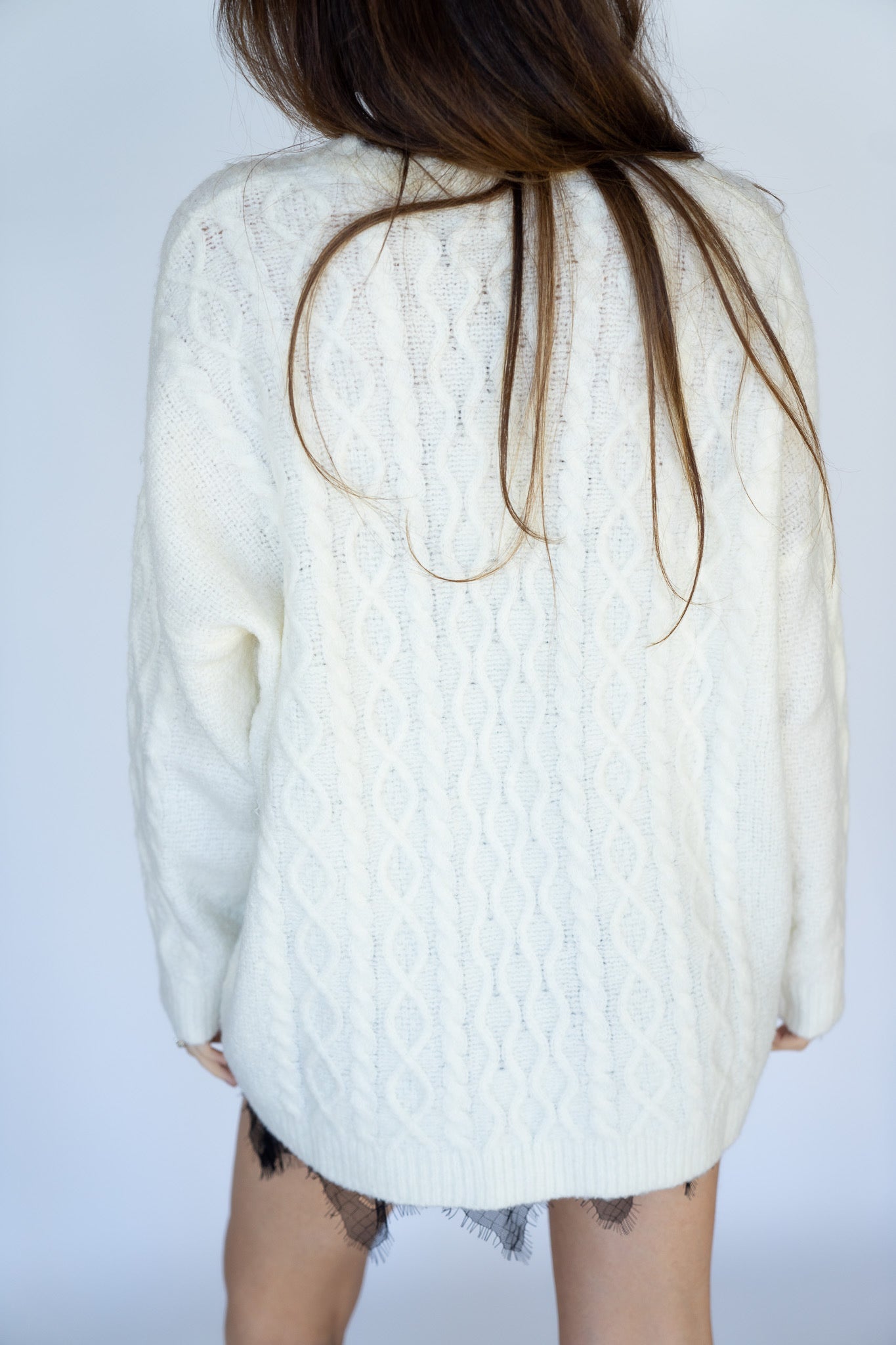 Ivory Knit Sweater
