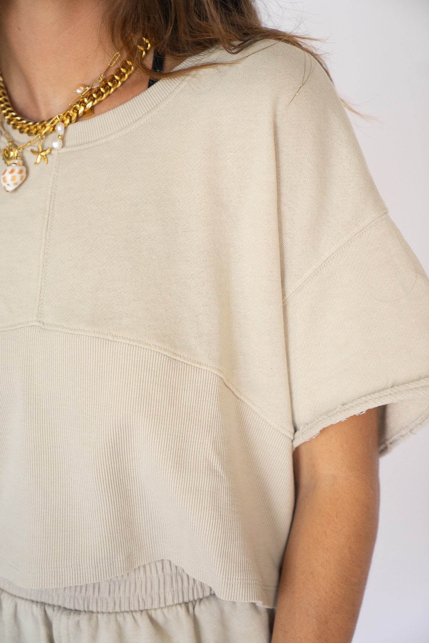 Raw Hem Oyster Set