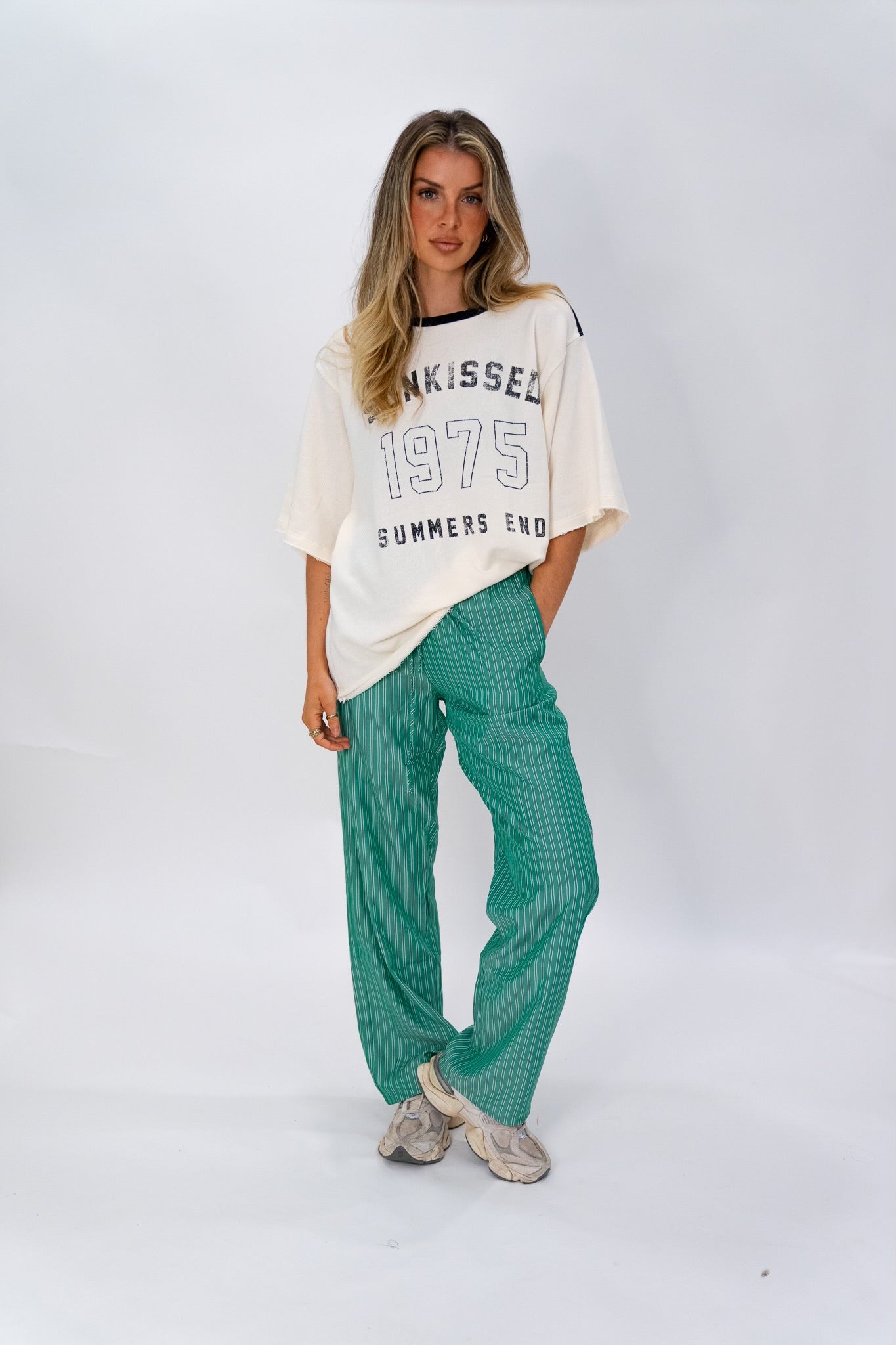 Striped Boxer Pants (Multiple Colors)