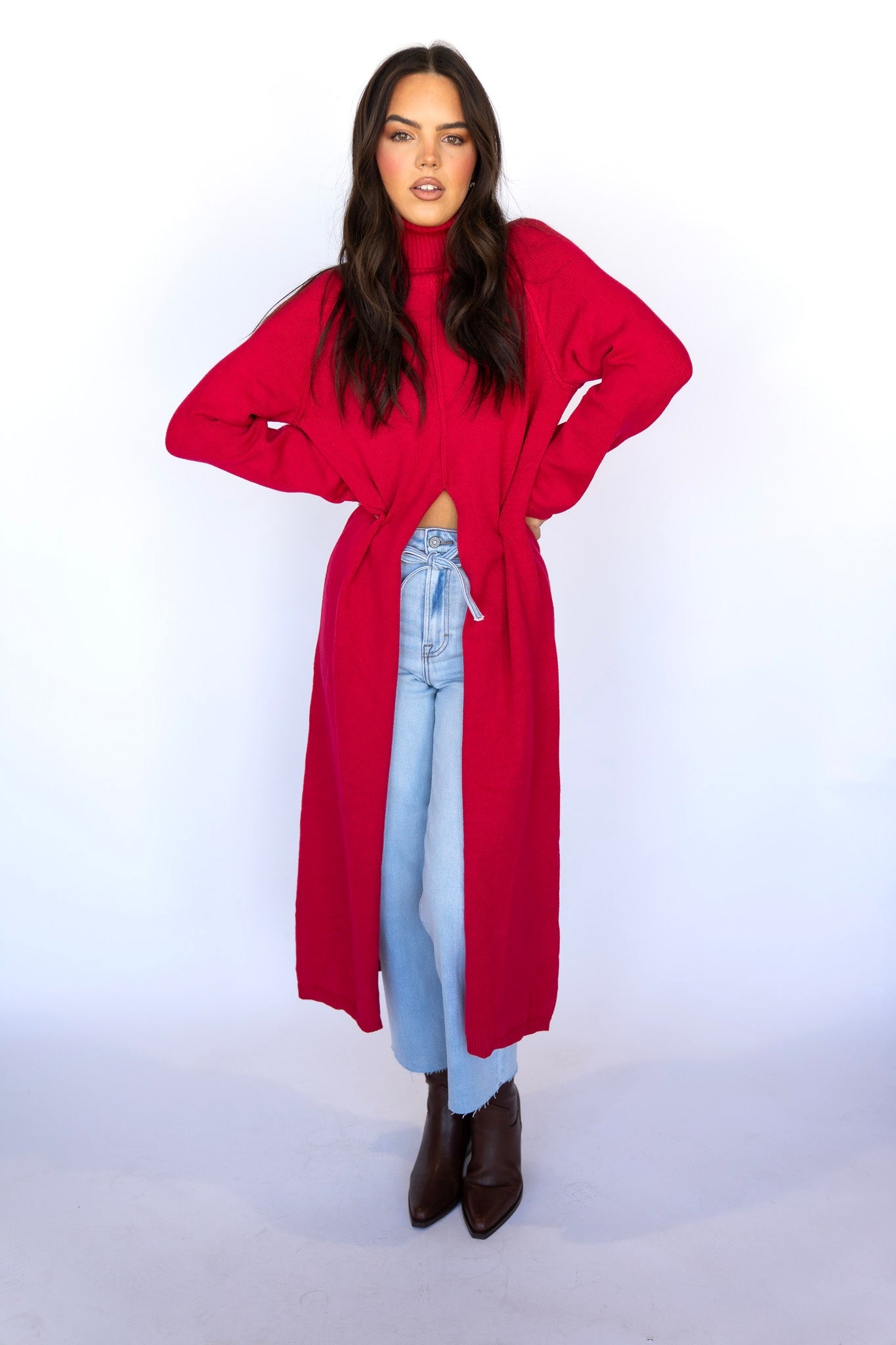 Turtleneck Tunic (Multiple Colors)
