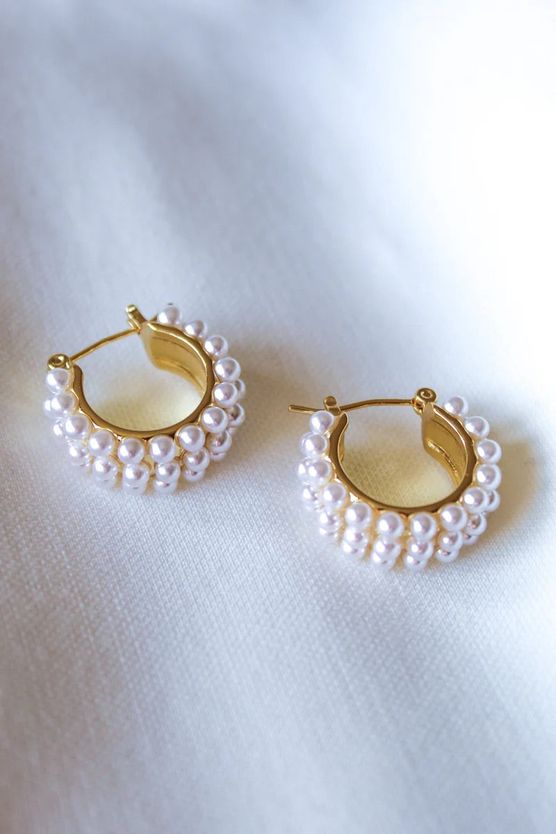 Hailey Hoop Earrings