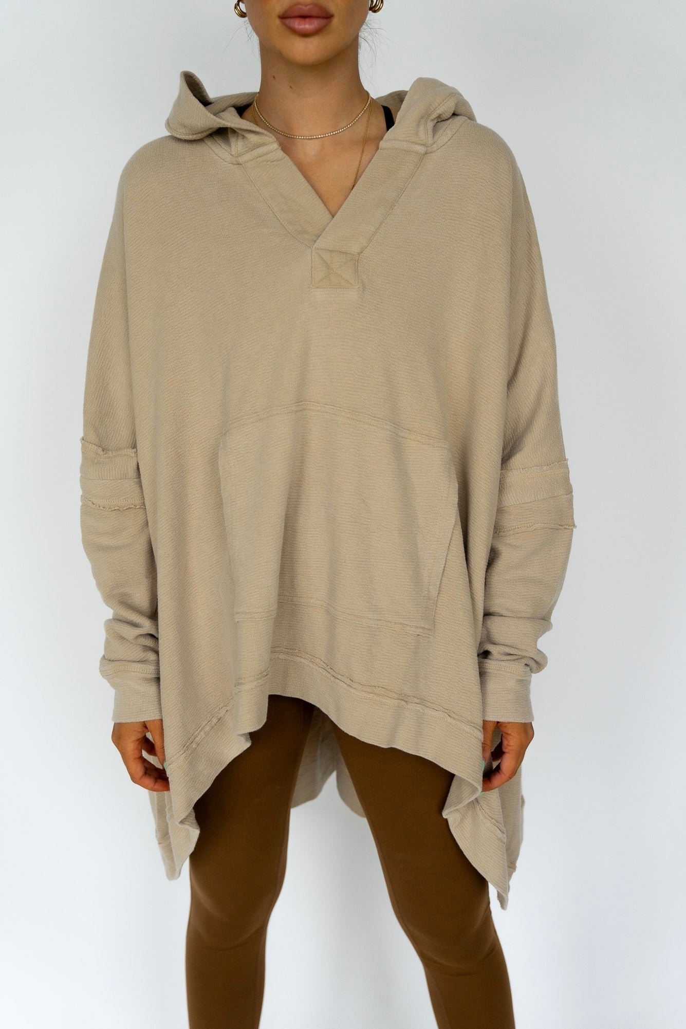 Her Cozy Poncho (Multiple Colors)