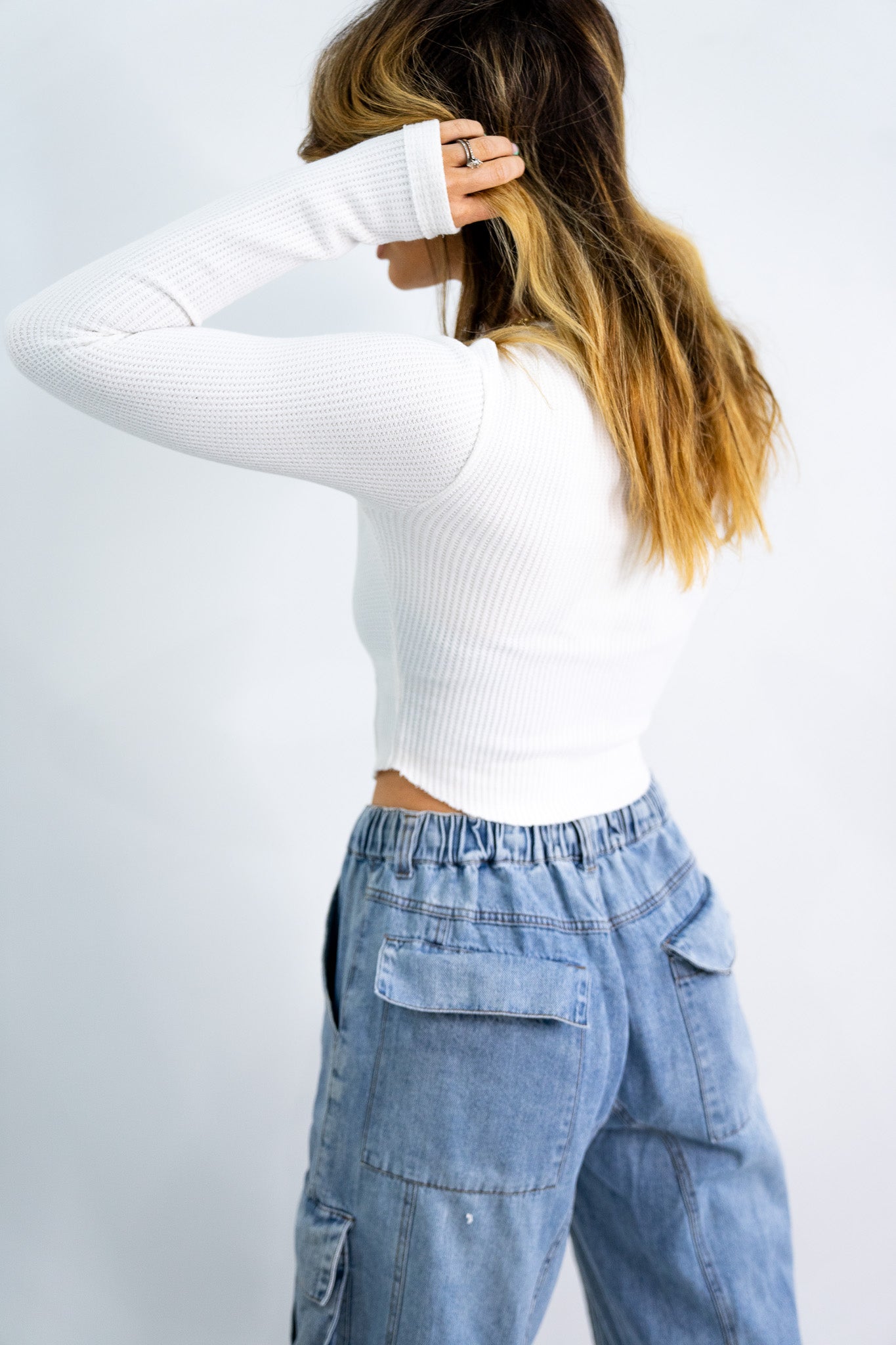 Lauren Longsleeve Crop (Multiple Colors)