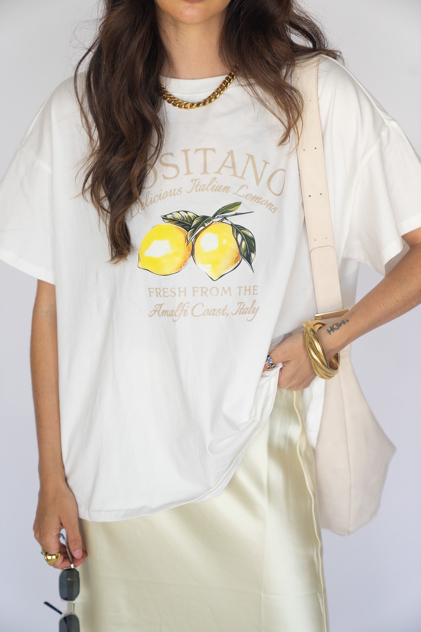 Positano Lemon Market Tee