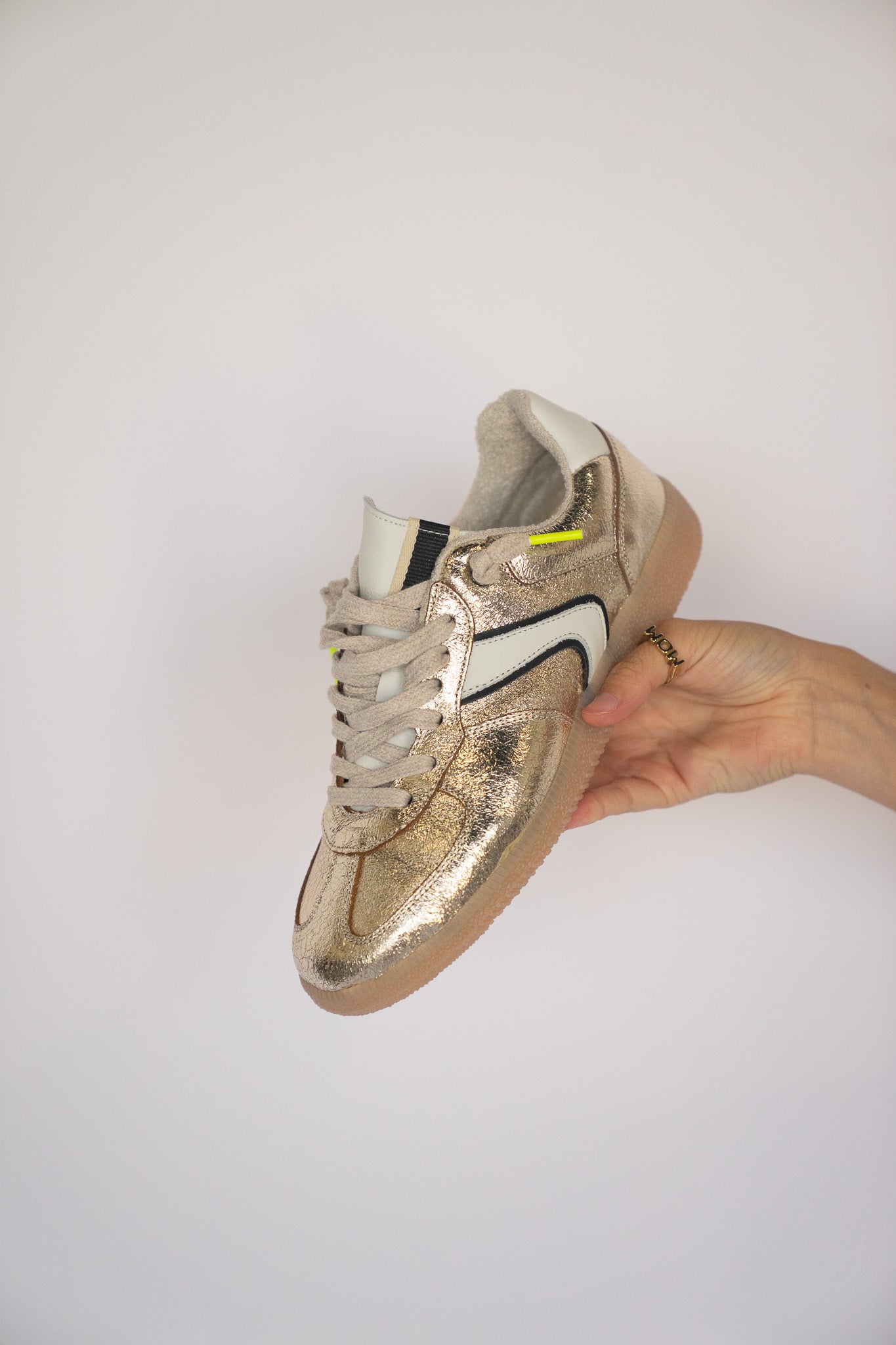 Golden Sneakers