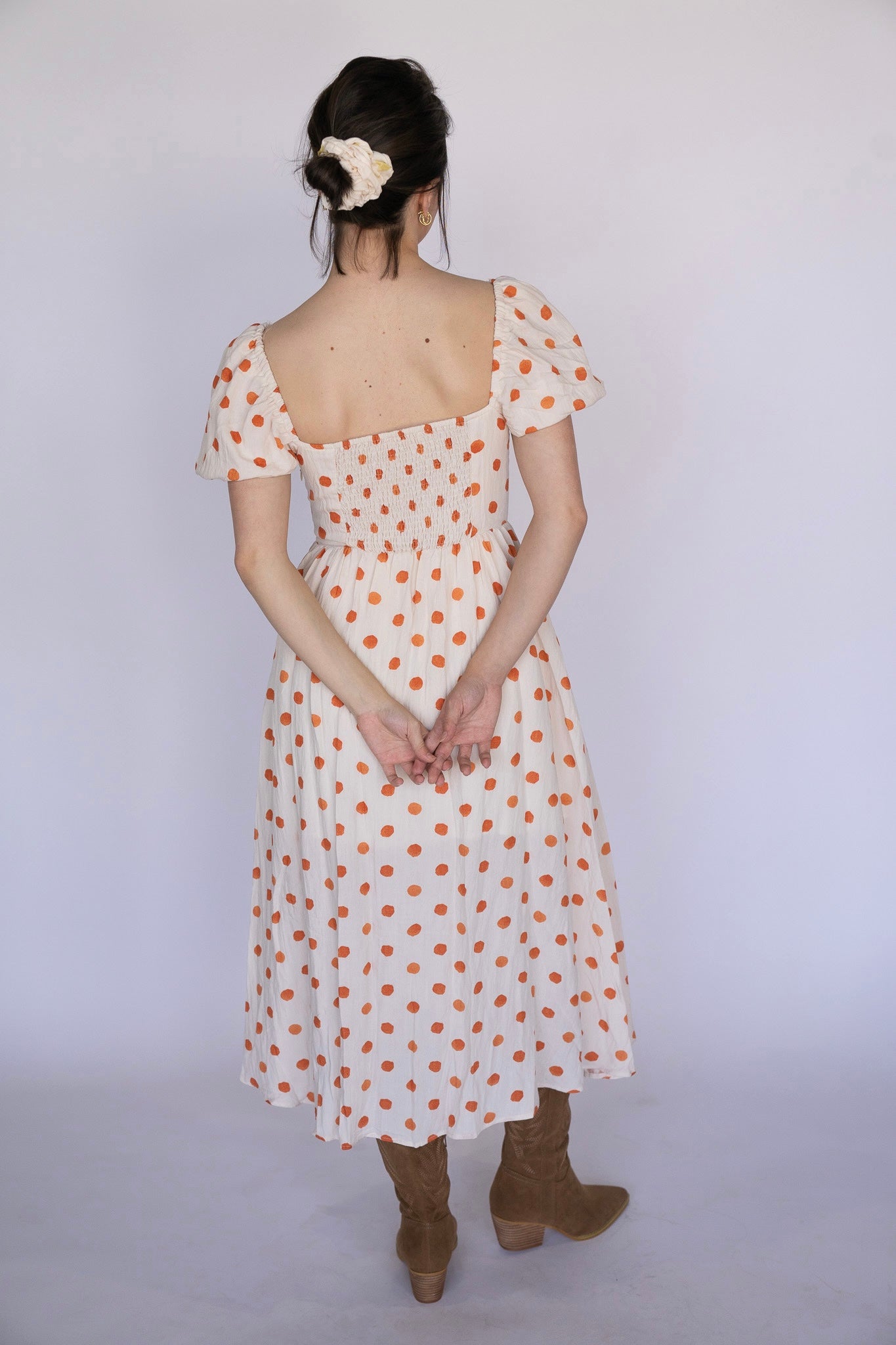 Clementine Dottie Midi Dress