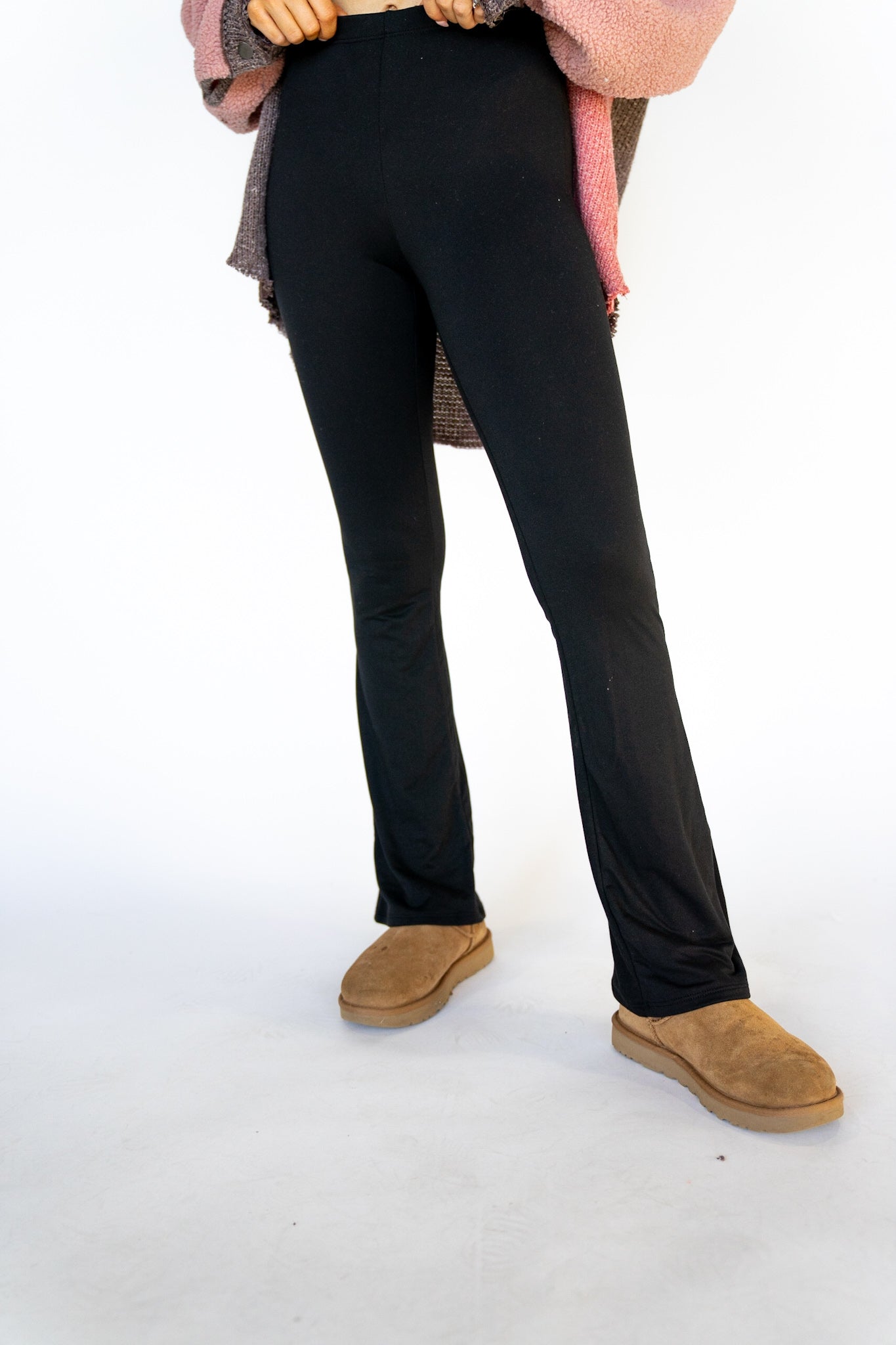 Melange Flare Legging