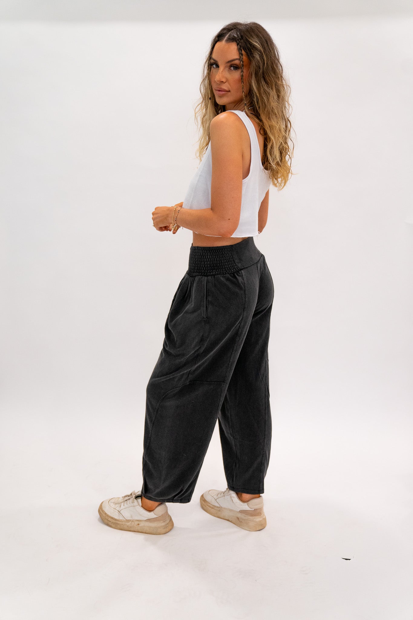 Charcoal Flow Pants