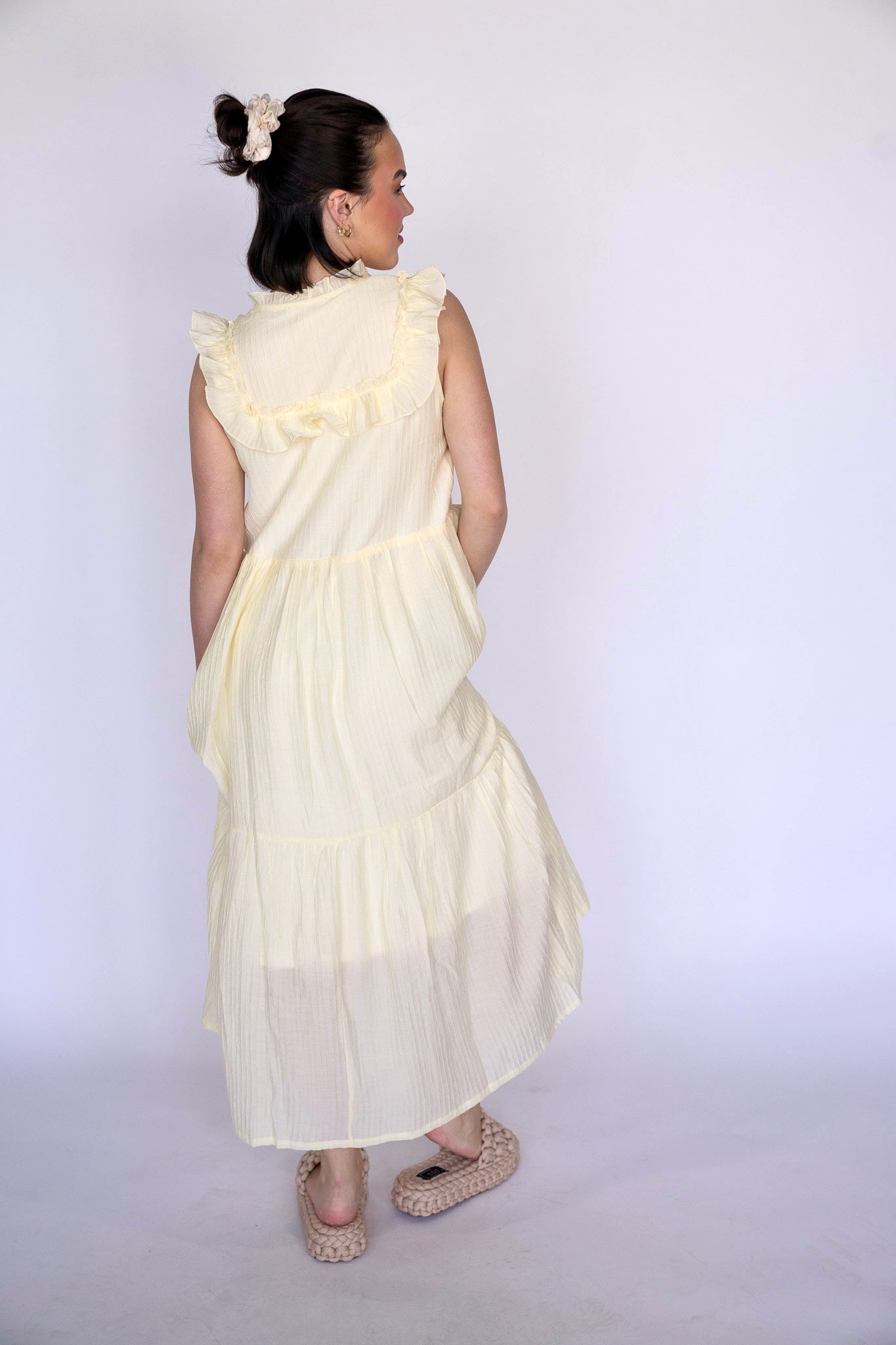 Spring Ruffle Maxi (Multiple Colors)