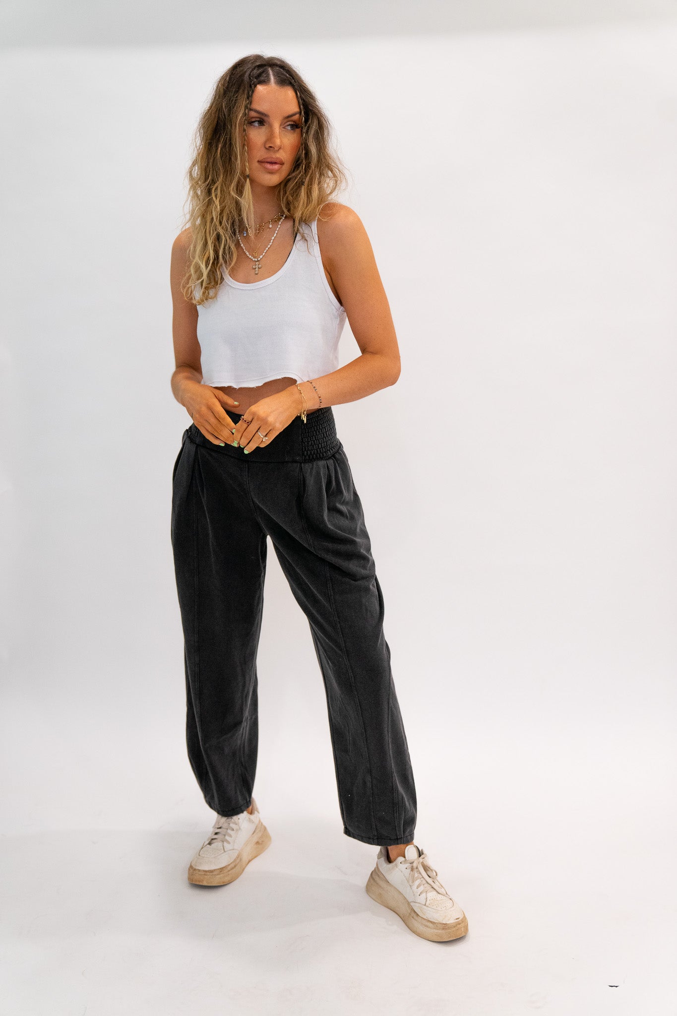 Charcoal Flow Pants