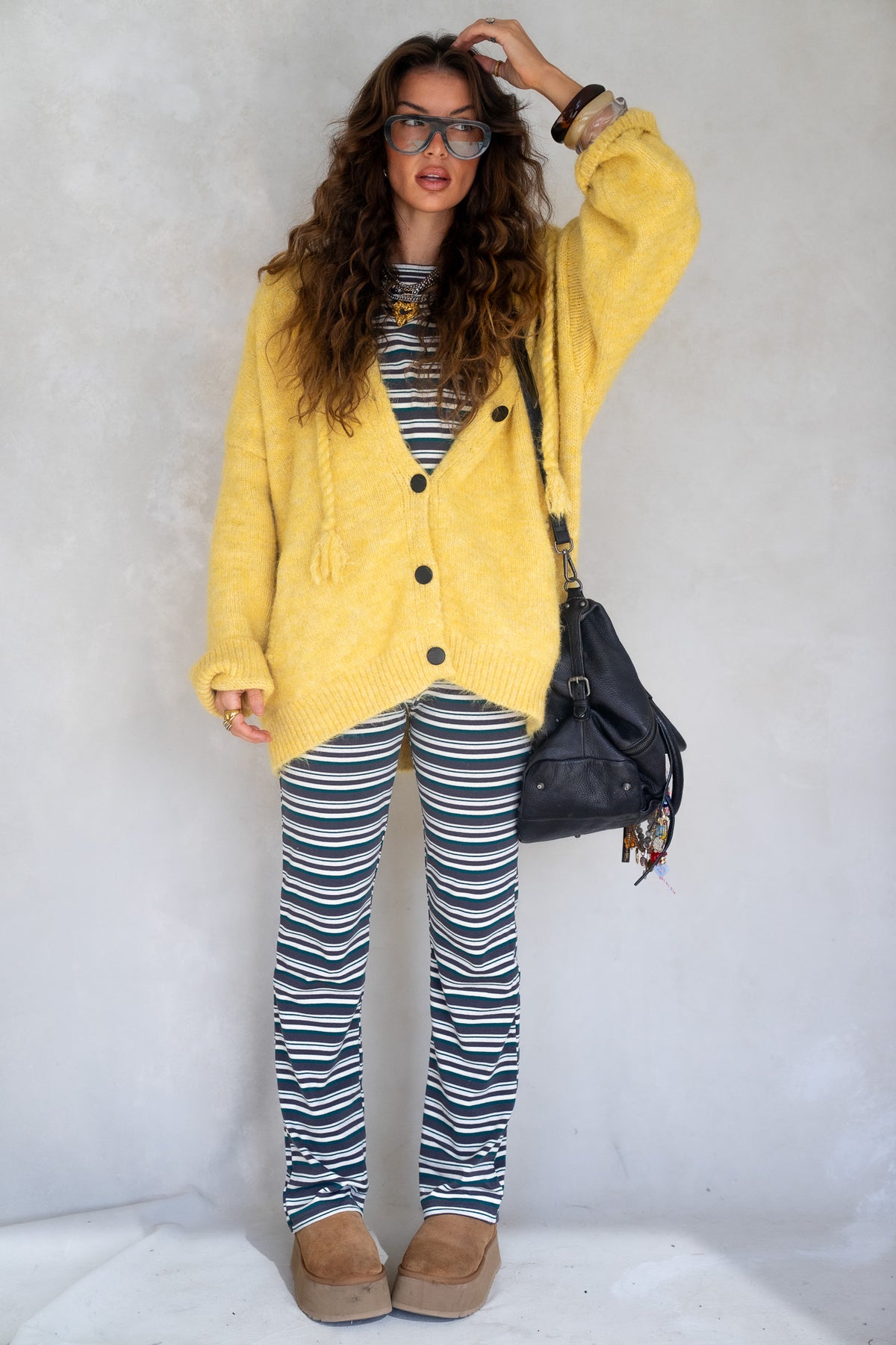 Honey Bear Knit Hoodie