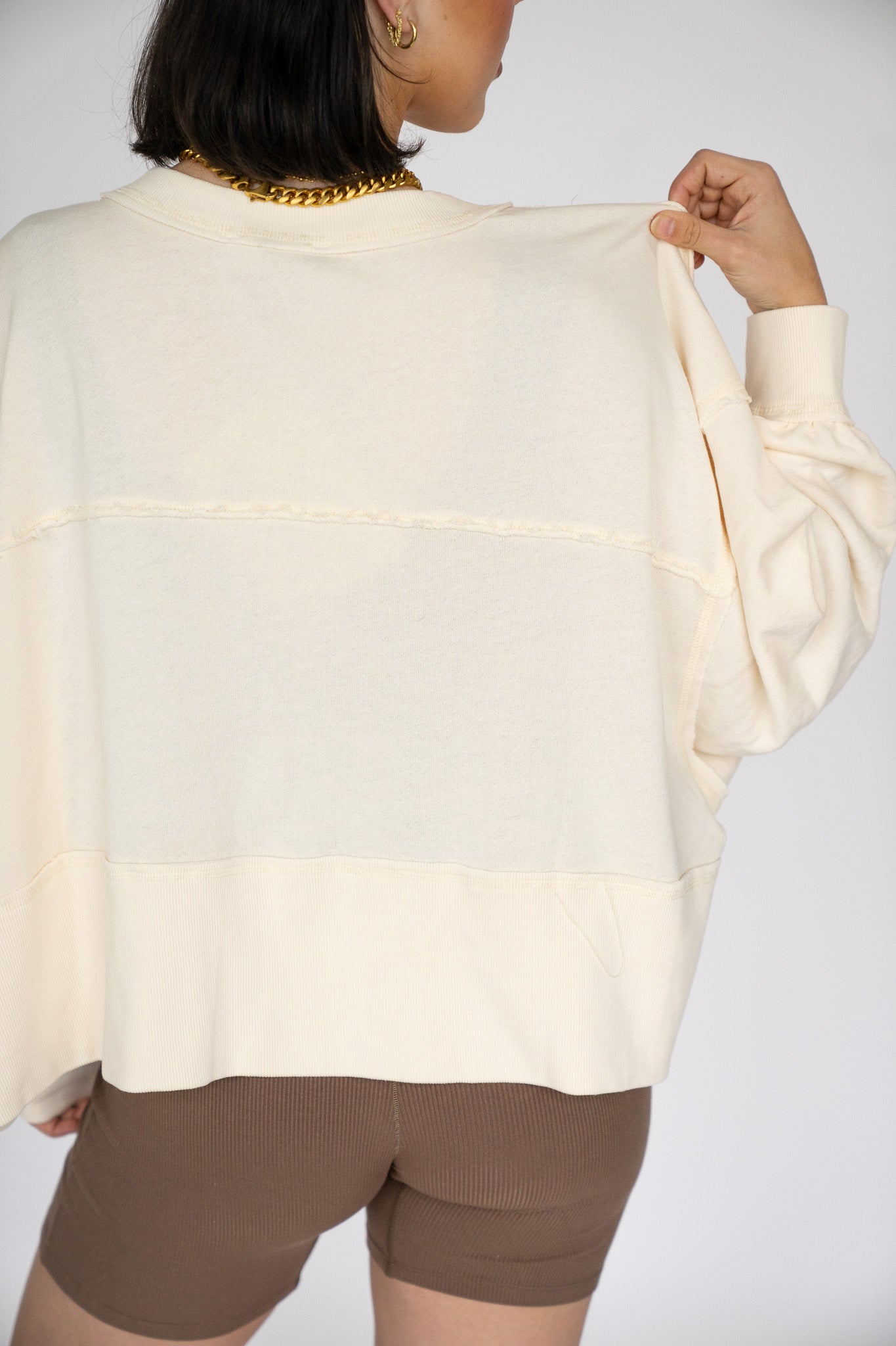 Cloud Cropped Pullover
