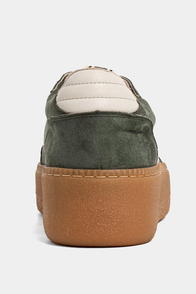 Stacey Suede Platform Sneakers