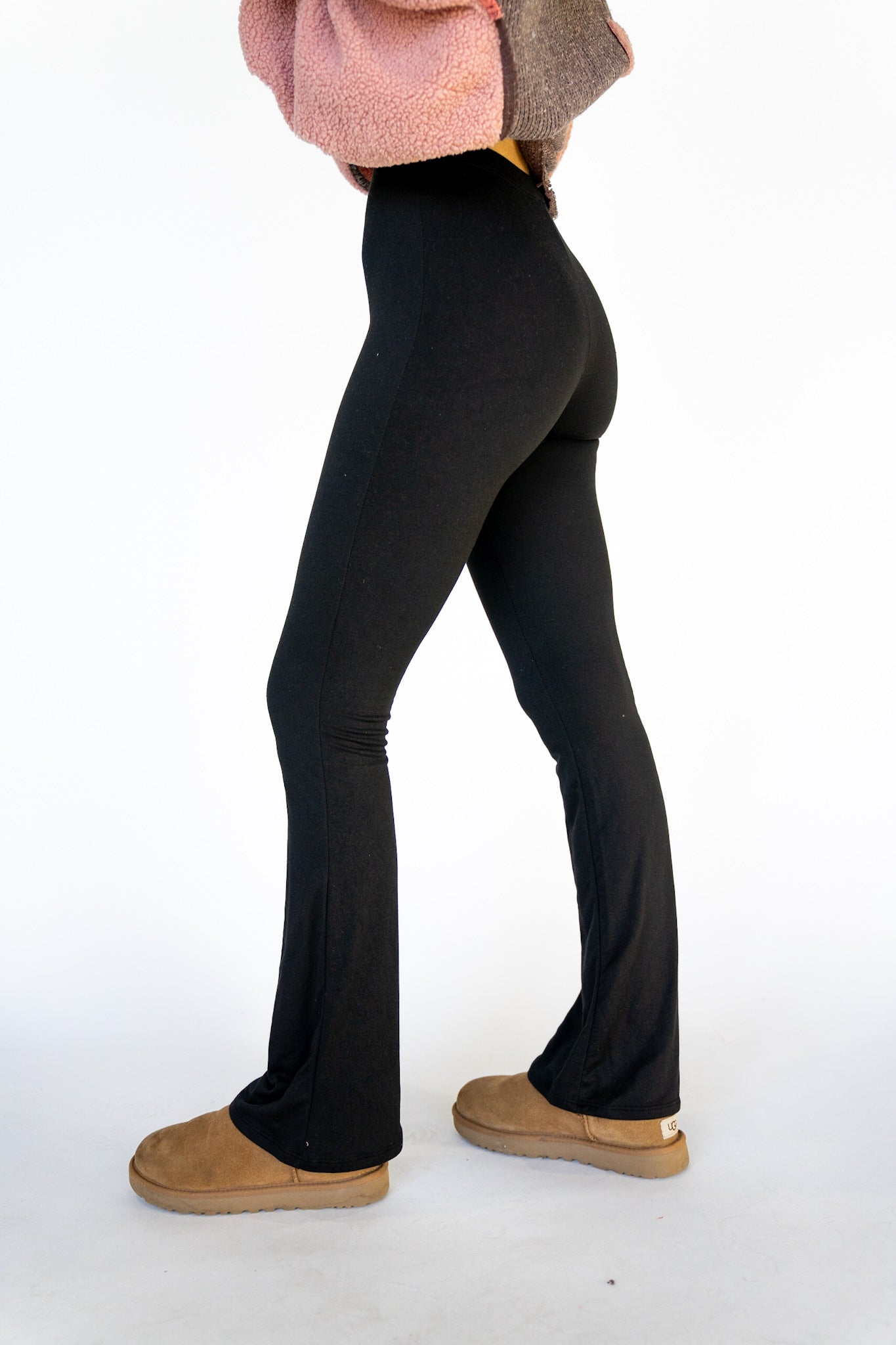 Melange Flare Legging