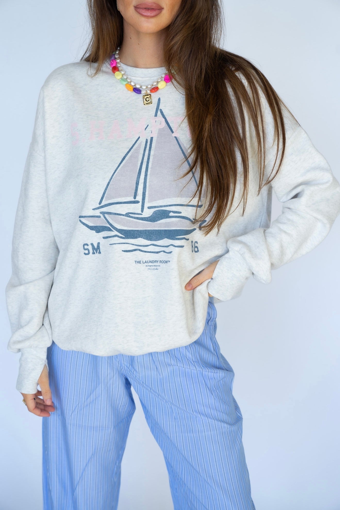 Hamptons Boat Crewneck